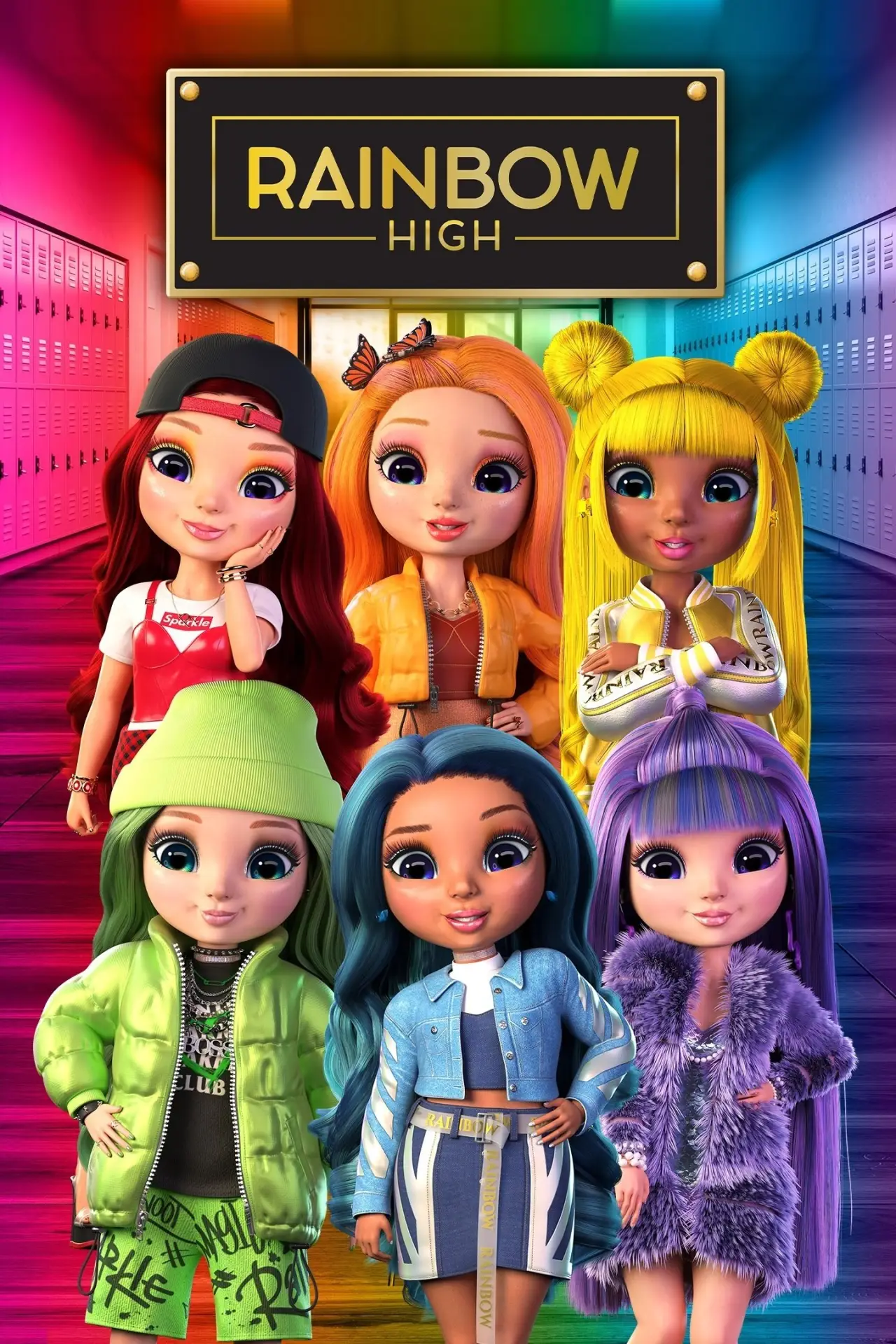 Постер к сериалу "Rainbow High"