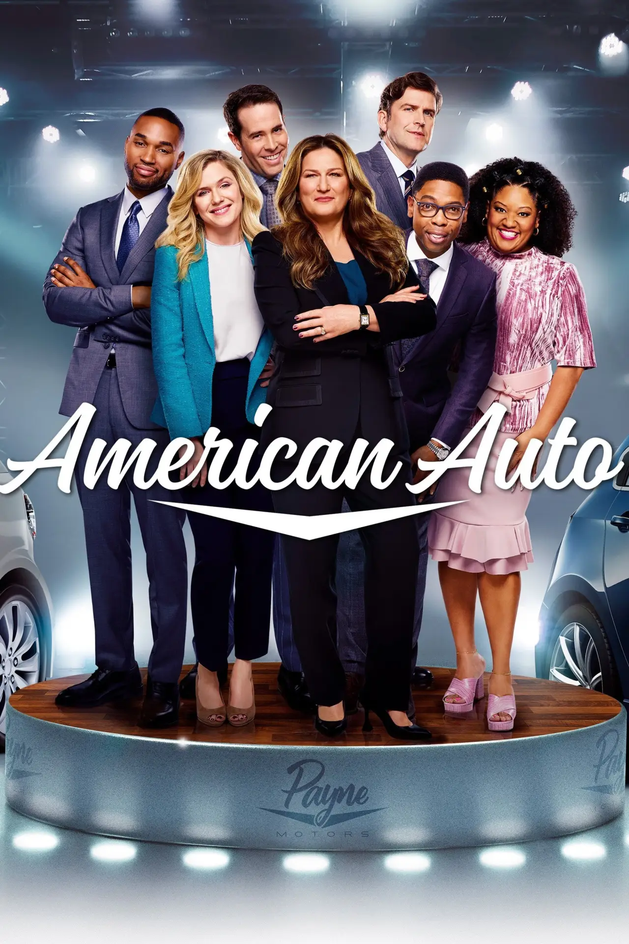 Plakat serialu "American Auto"