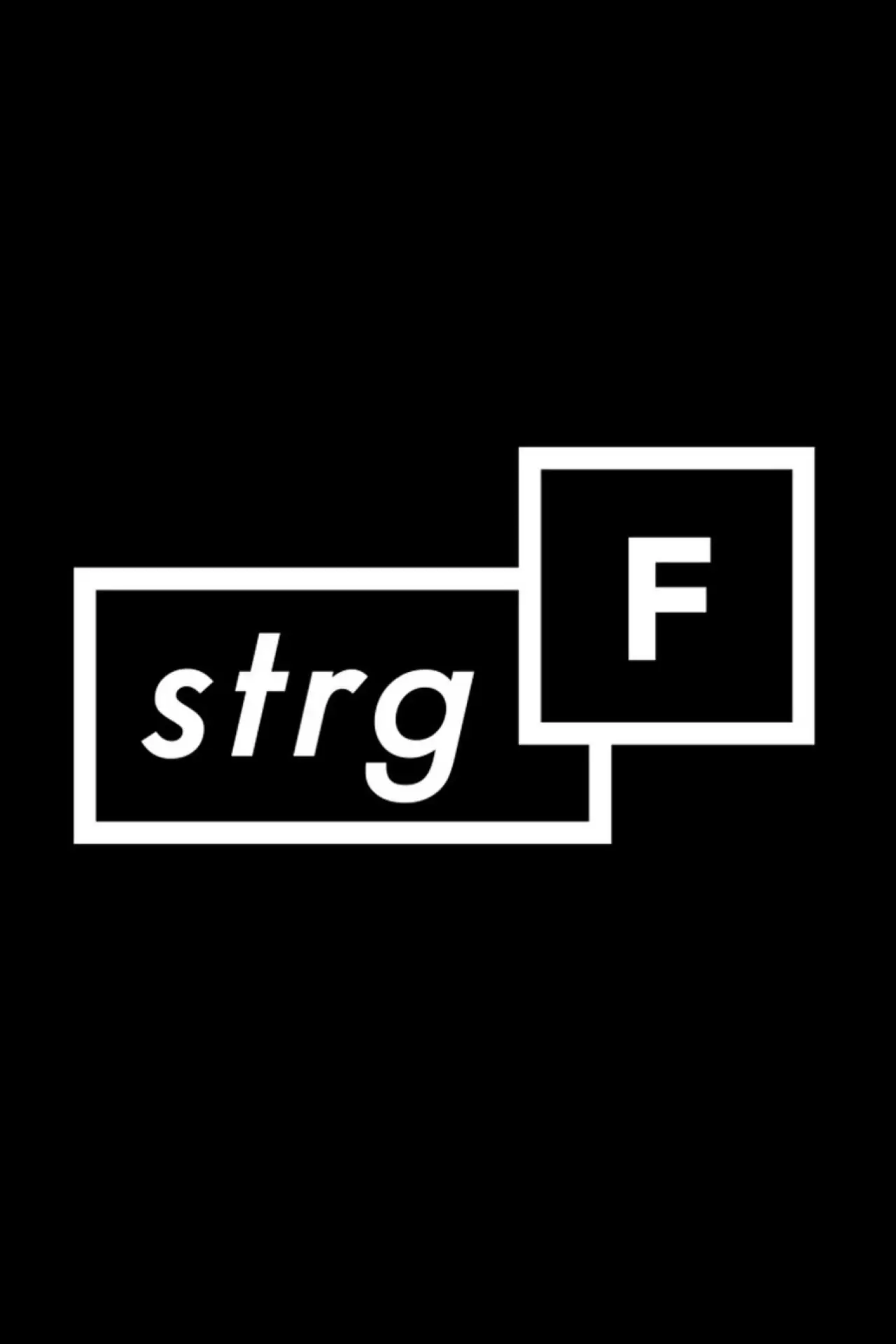 Plakat serialu "STRG_F"