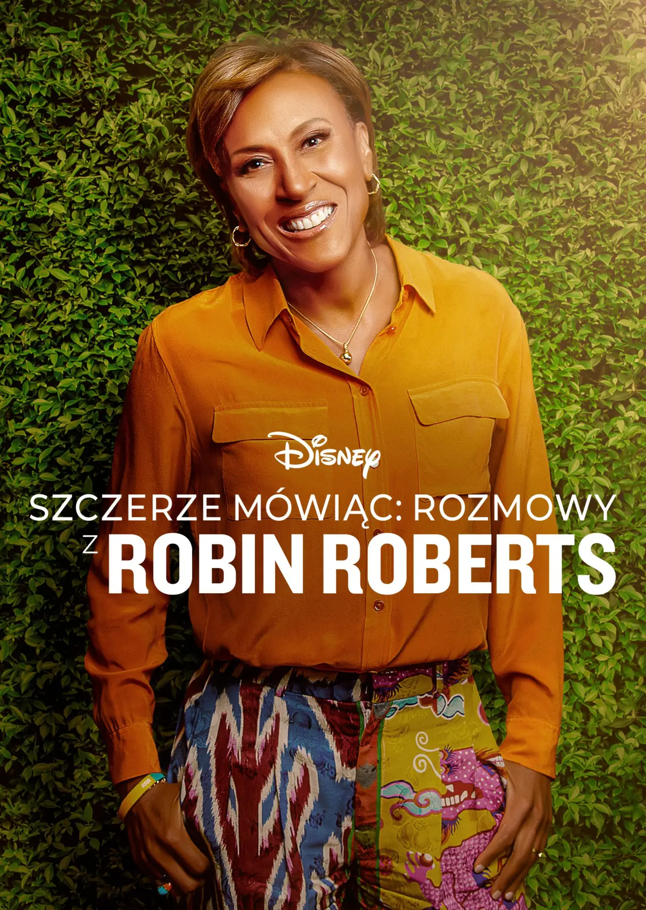 Plakat serialu "Szczerze mówiąc: rozmowy z Robin Roberts"