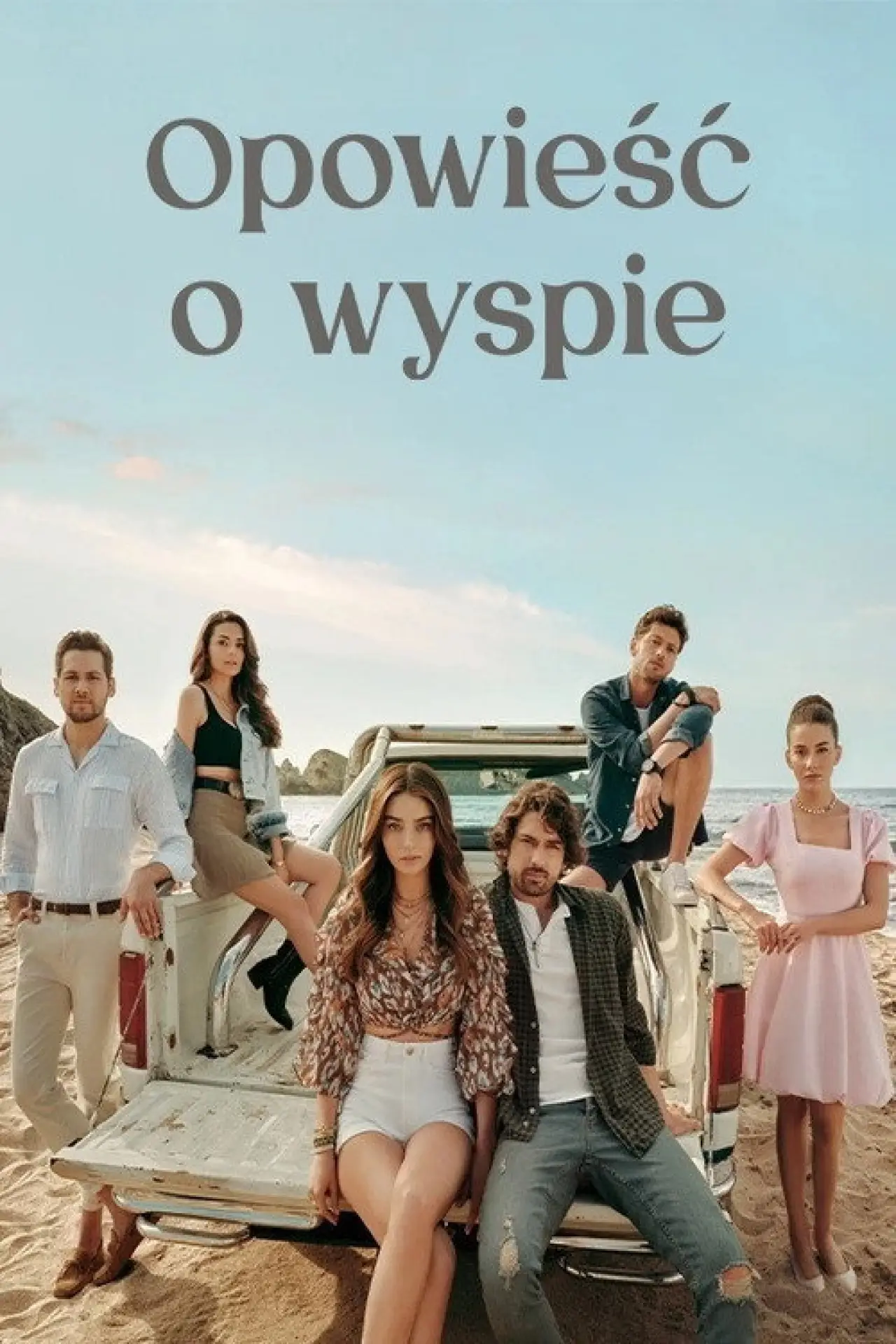 Plakat serialu "Opowieść o wyspie"