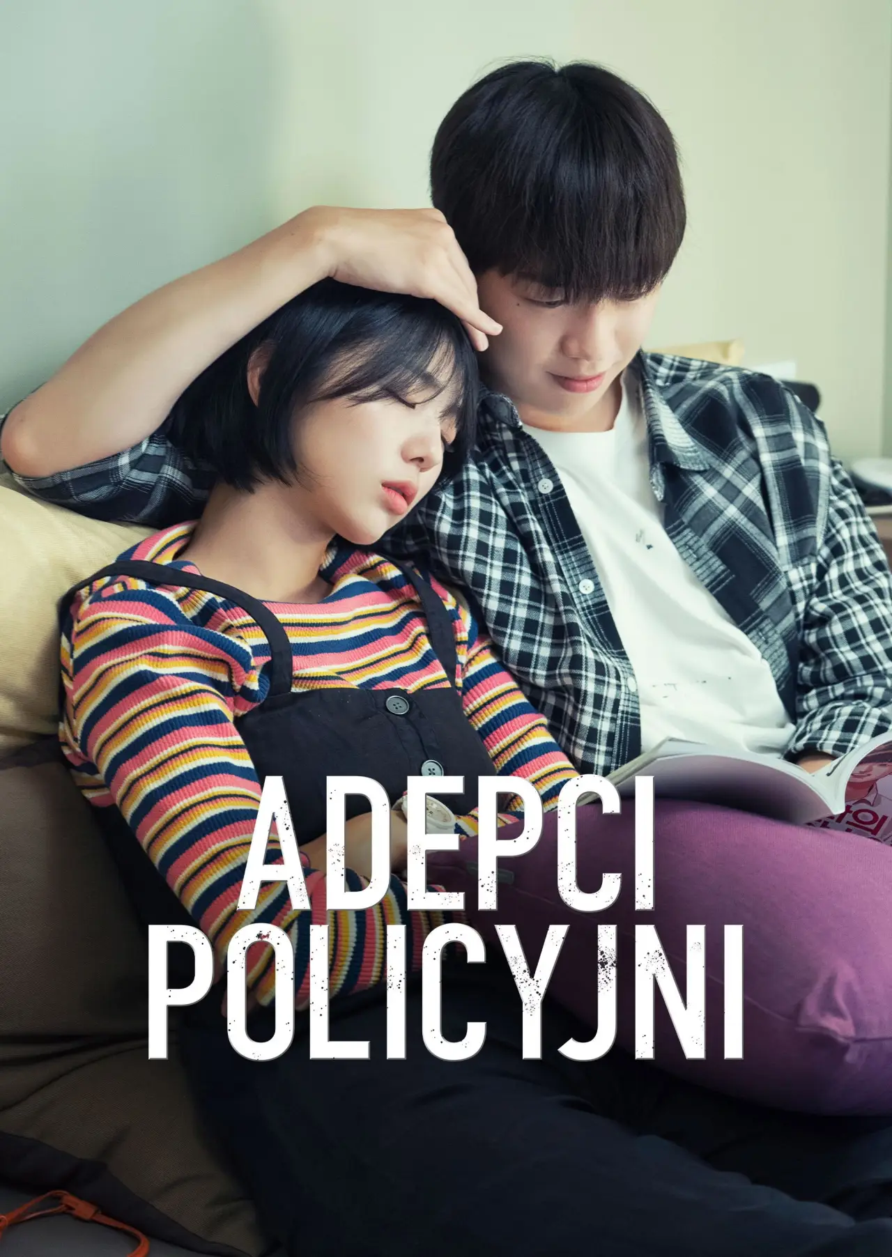 Plakat serialu "Adepci policyjni"