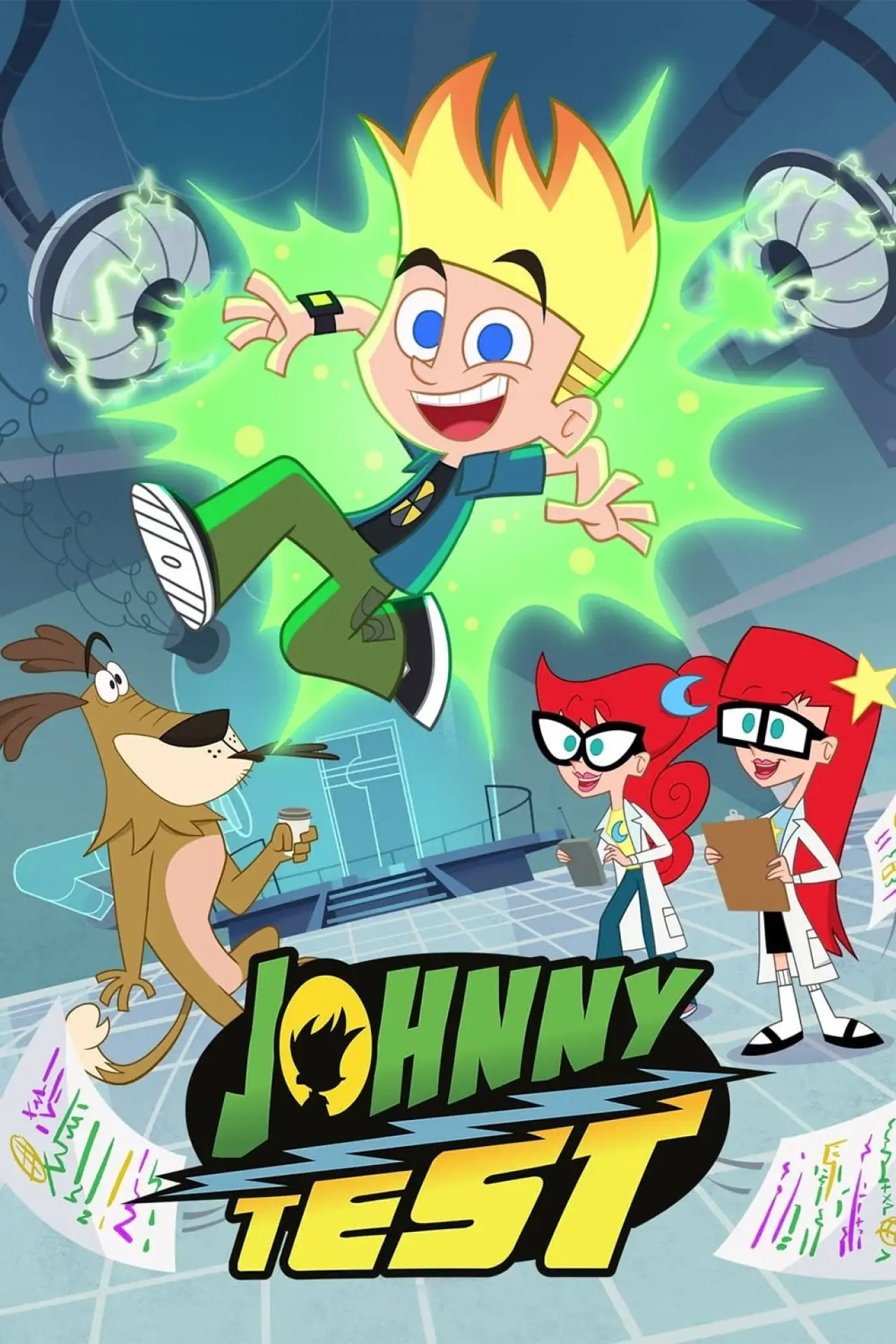 Plakat serialu "Johnny Test"