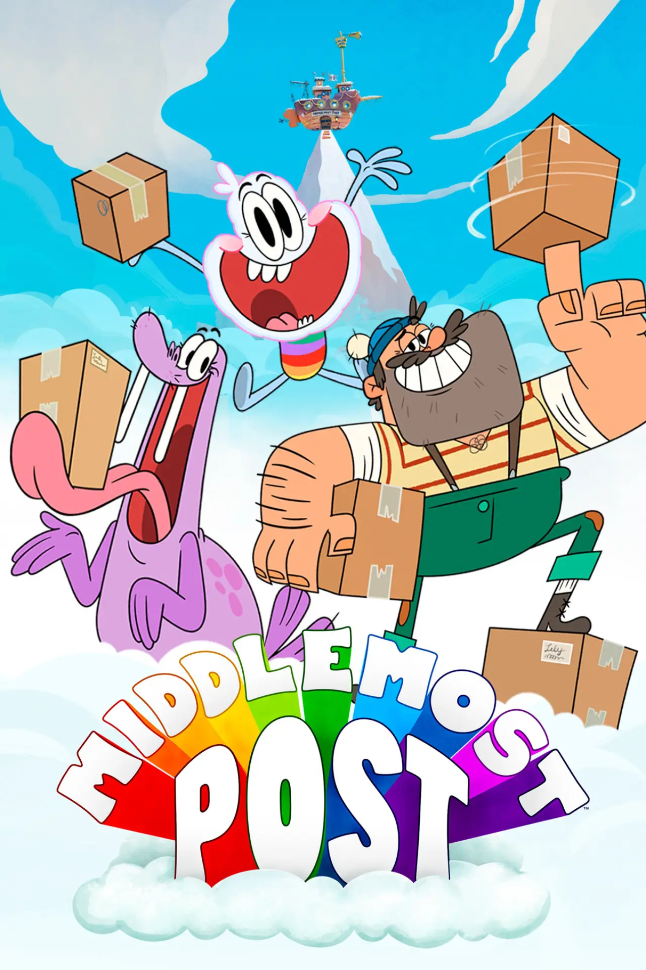 Plakat serialu "Middlemost Post"