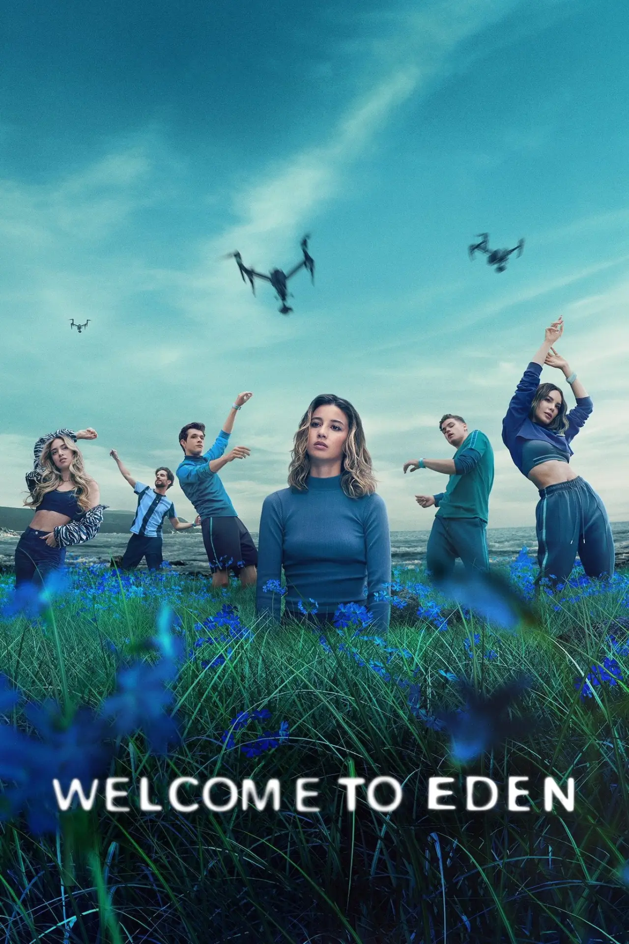 Plakat serialu "Nowy Eden"