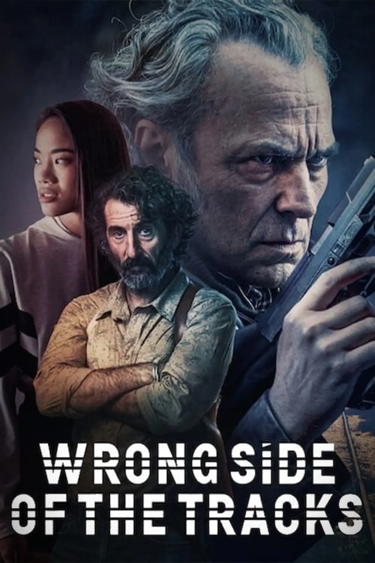 Plakat serialu "Po złej stronie torów"