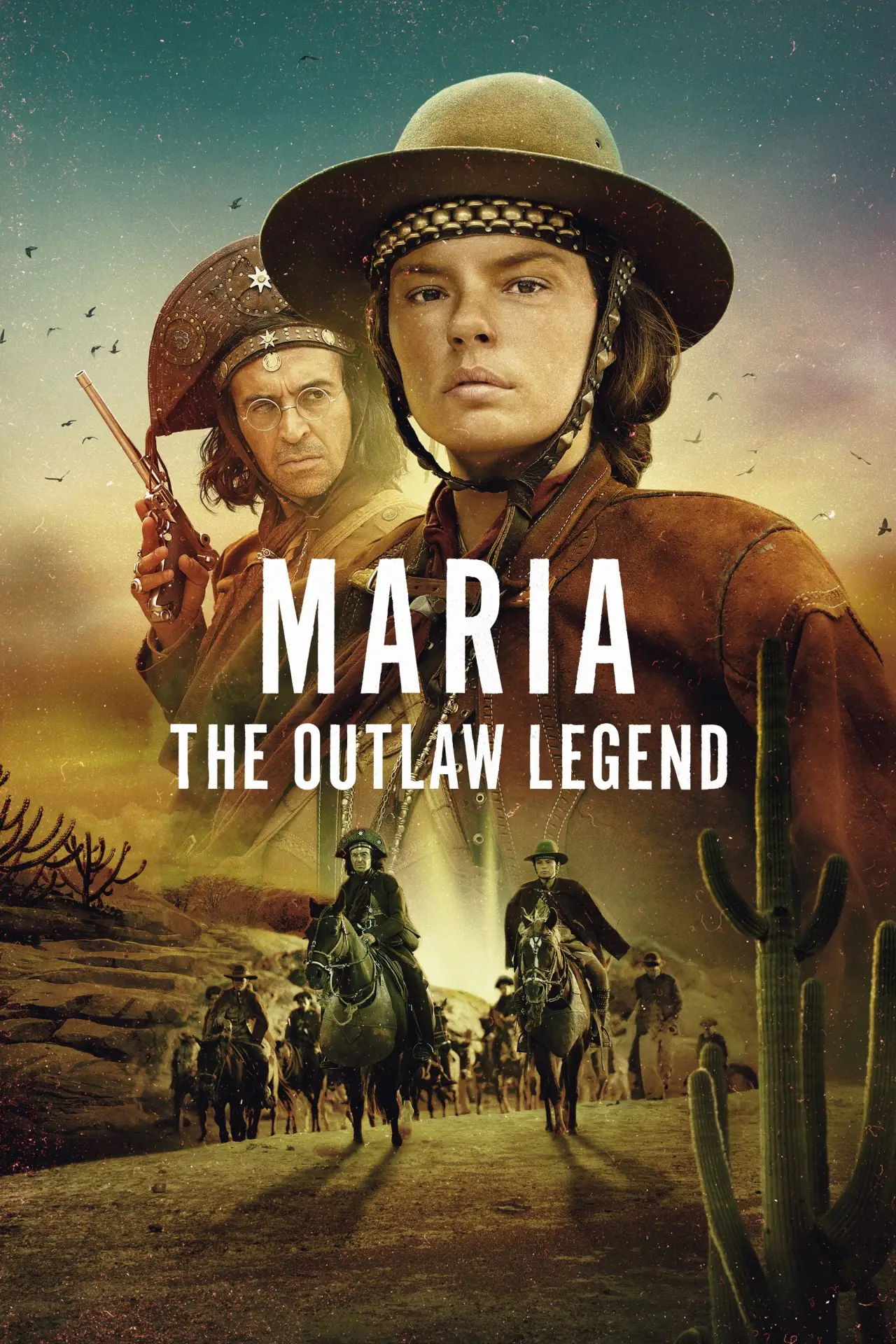 Plakat serialu "Maria: Legenda wyjętej spod prawa"