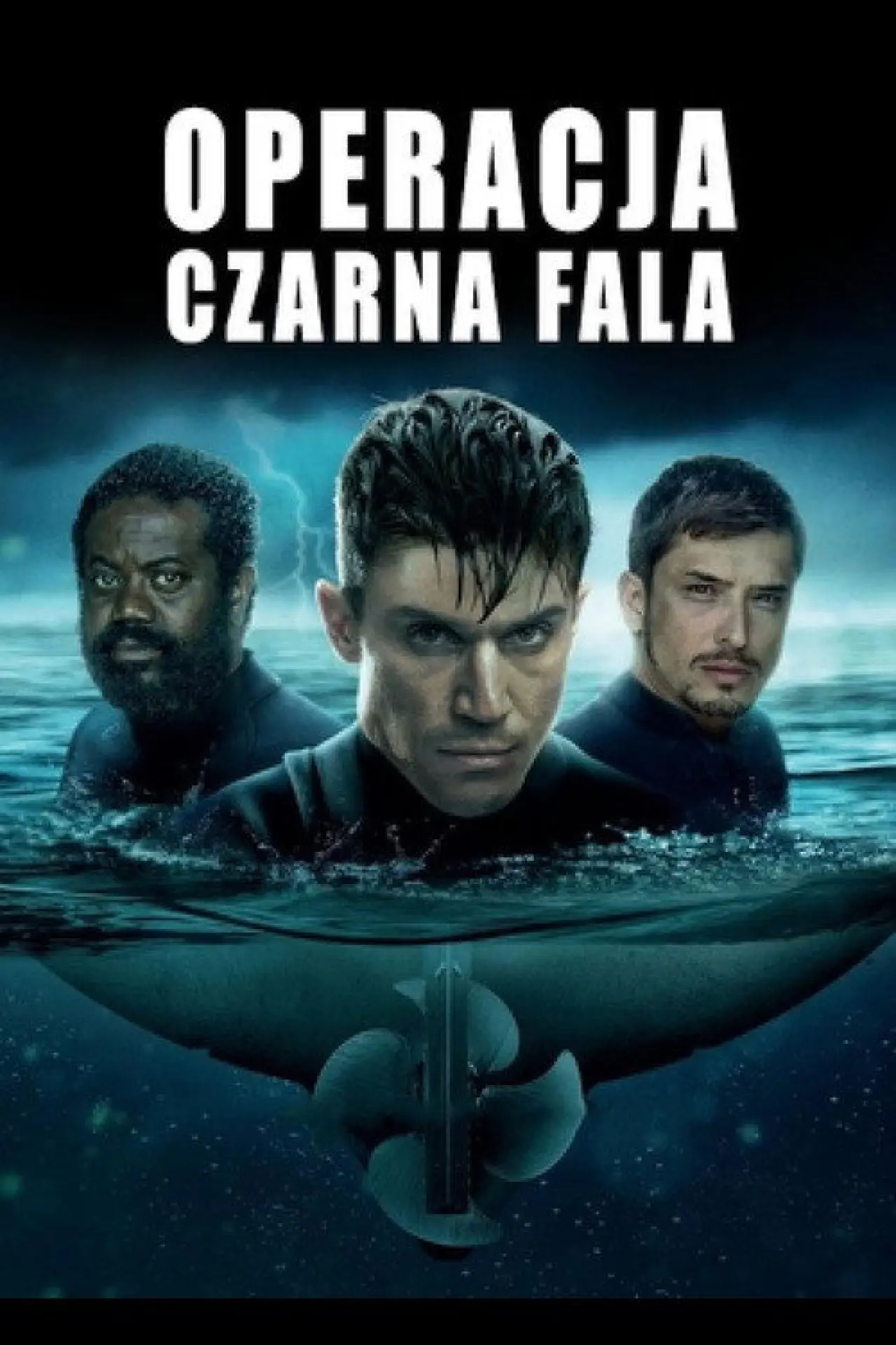 Plakat serialu "Operacja Czarna Fala"