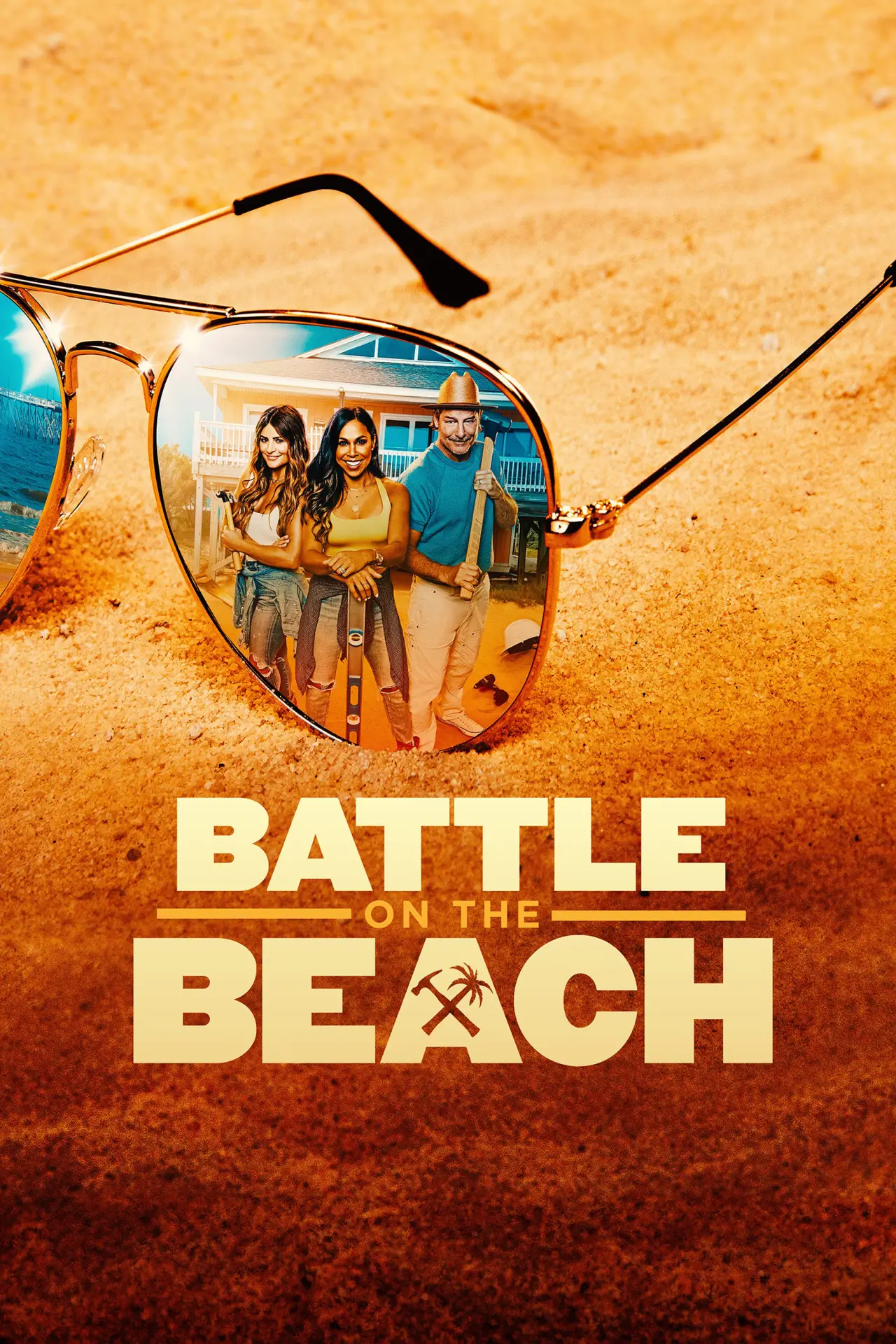 Plakat serialu "Battle on the Beach"