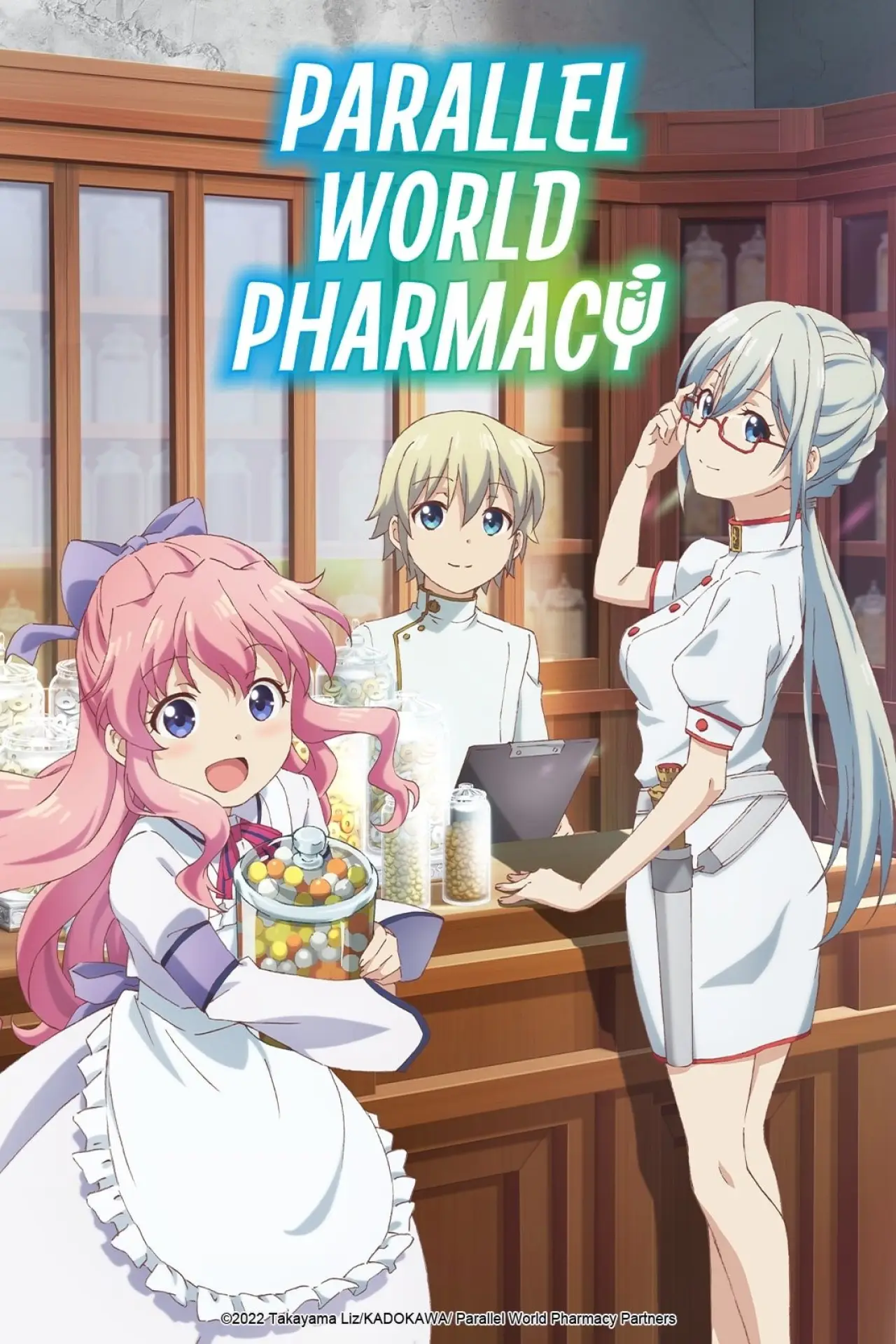 Plakat serialu "Isekai Yakkyoku"