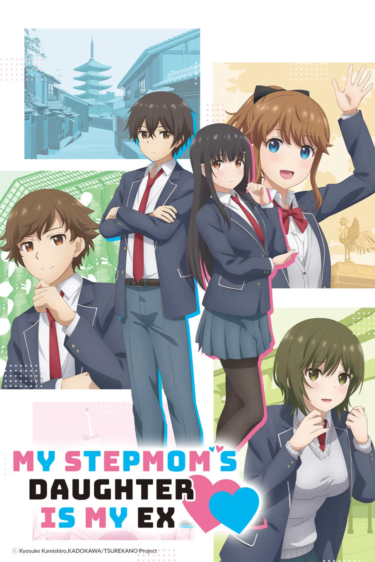 Plakat serialu "Mamahaha no Tsurego ga Motokano datta"