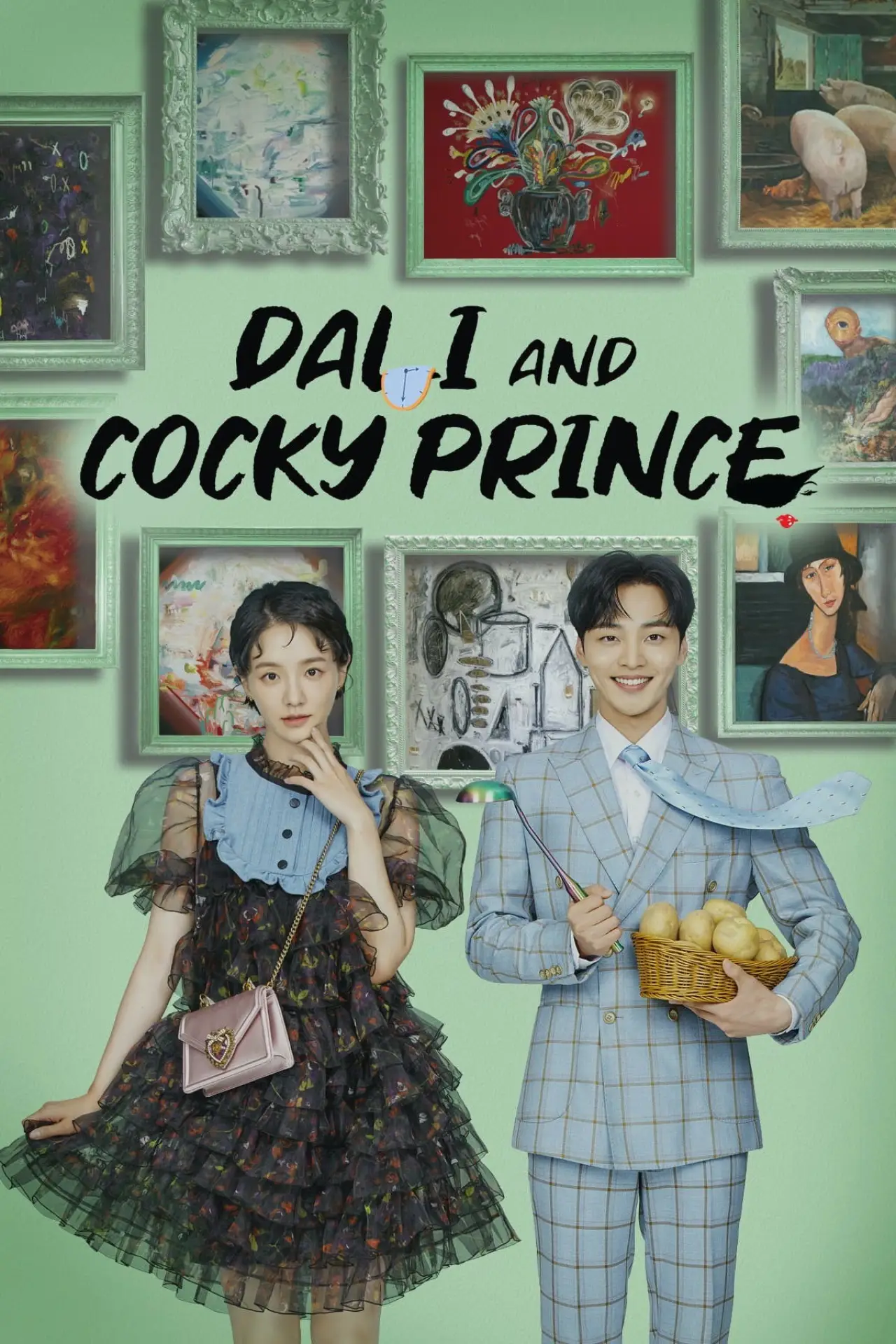 Plakat serialu "Dali & Cocky Prince"