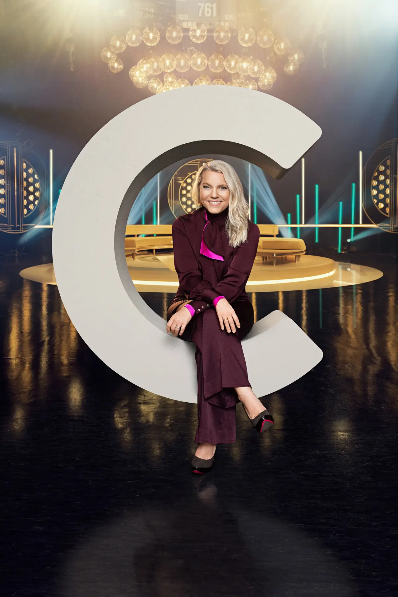 Plakat serialu "Carina Bergfeldt"