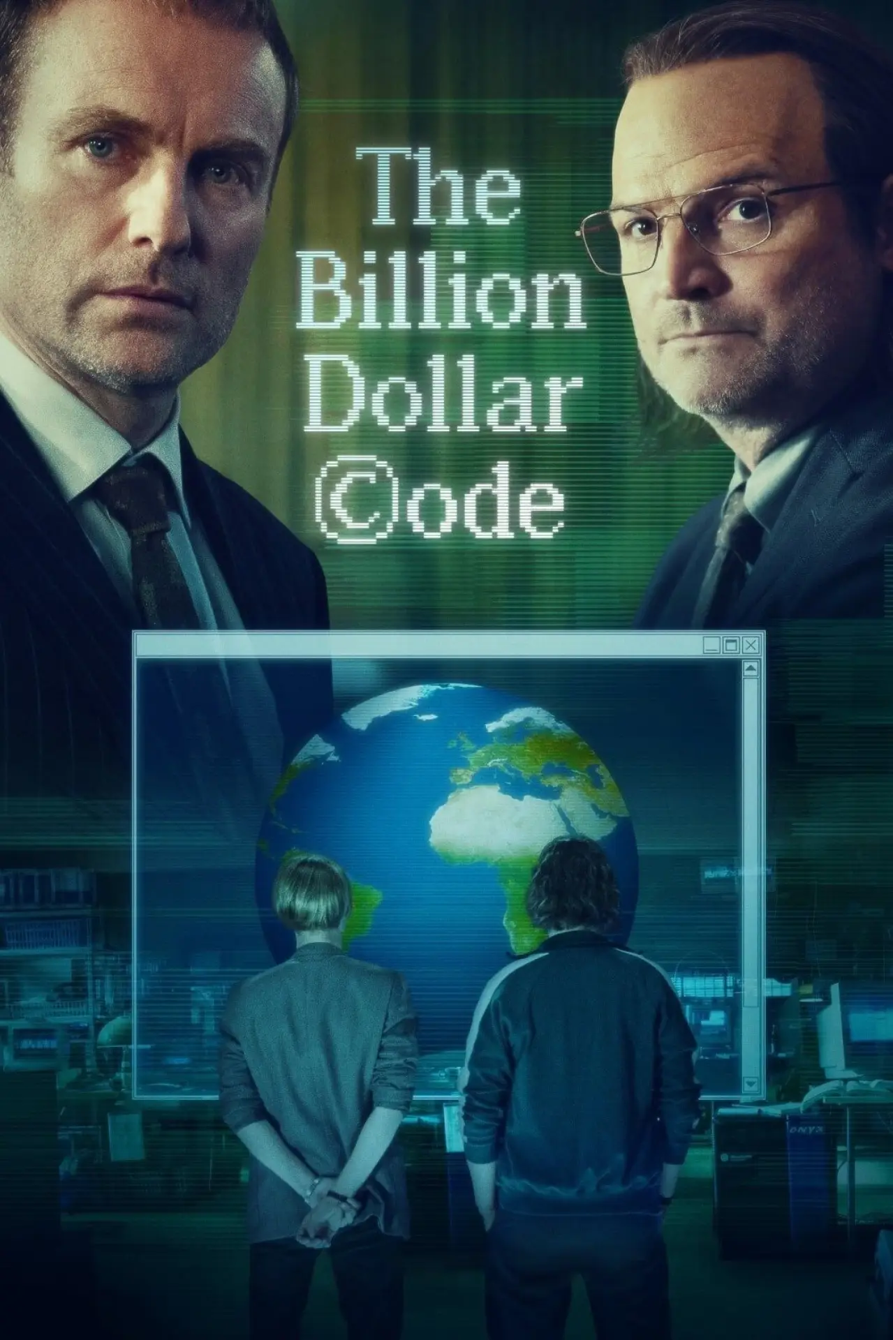 Plakat serialu "Kod wart miliardy dolarów"