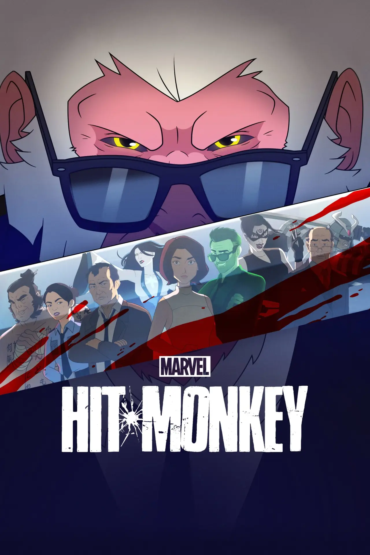 Постер к сериалу "Marvel: Hit-Monkey"