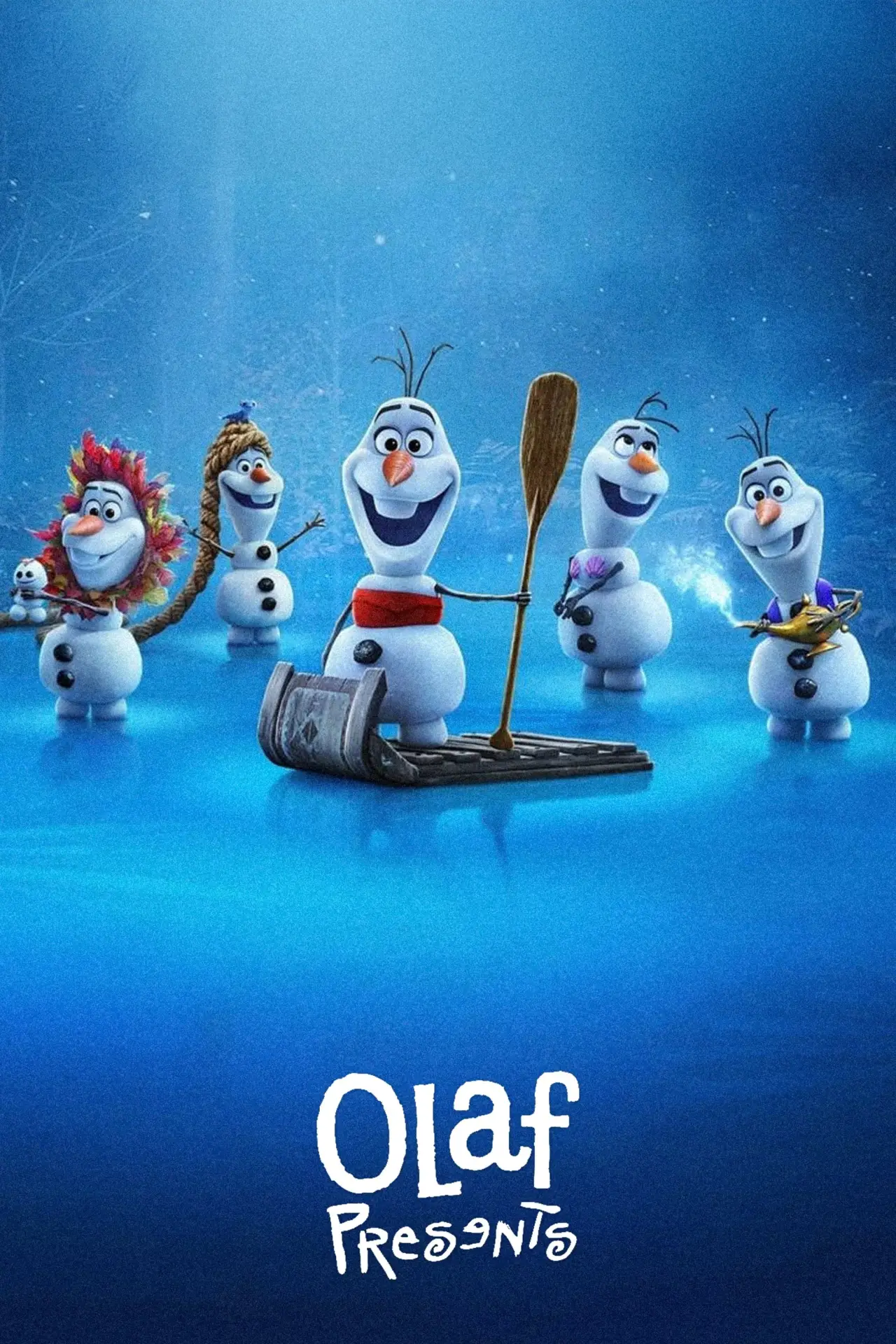 Plakat serialu "Olaf przedstawia"