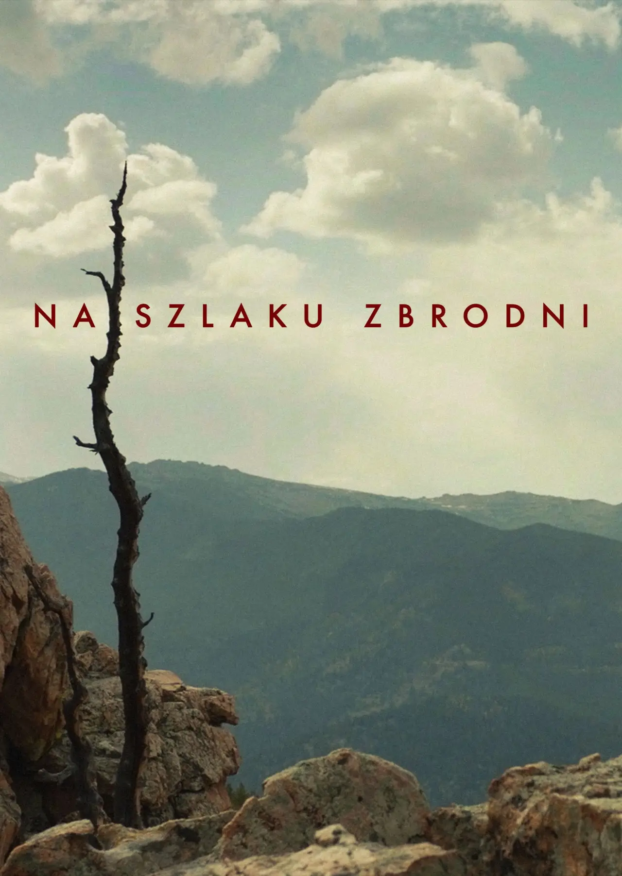 Plakat serialu "Na szlaku zbrodni"
