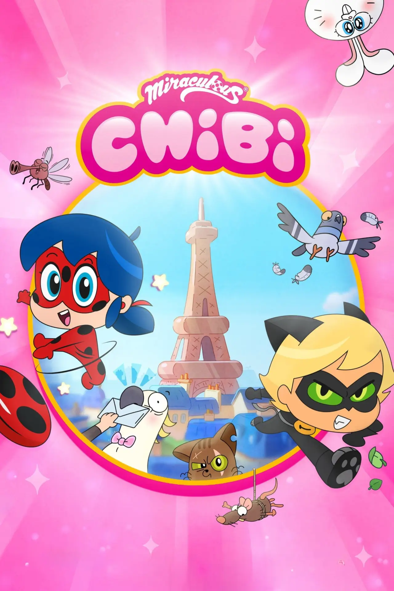 Plakat serialu "Miraculous Chibi"