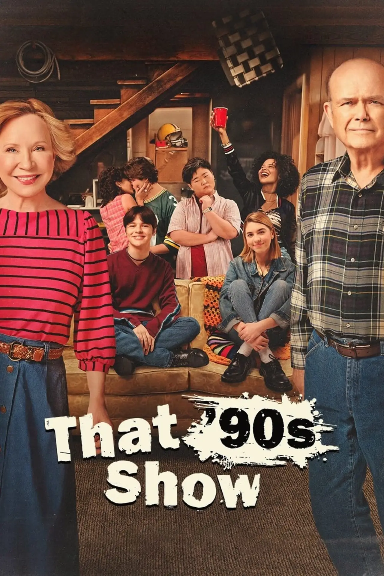 Постер к сериалу "Różowe lata 90."