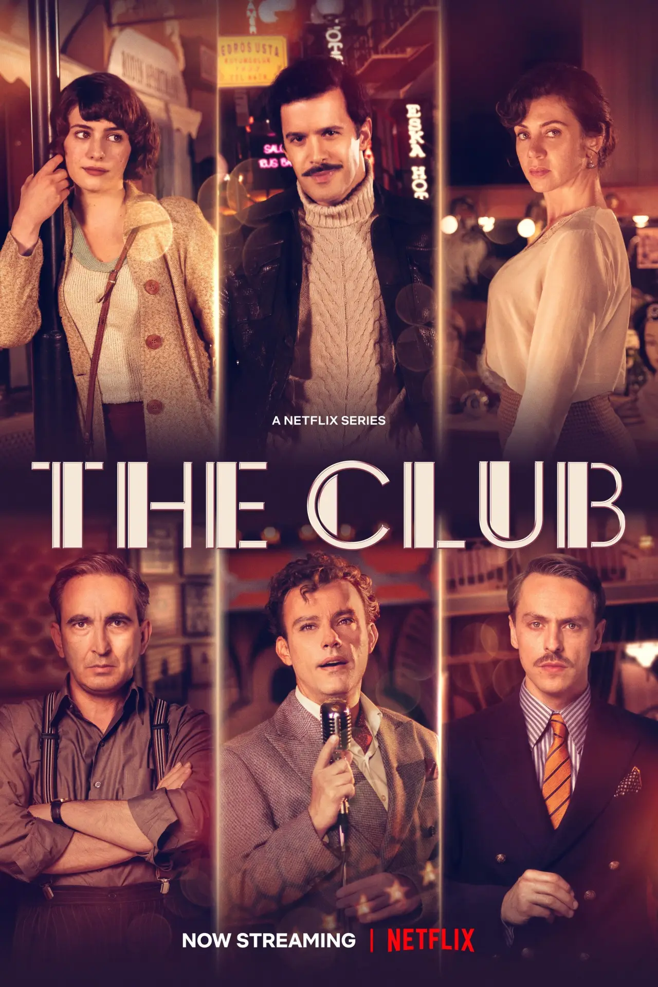 Plakat serialu "Klub"