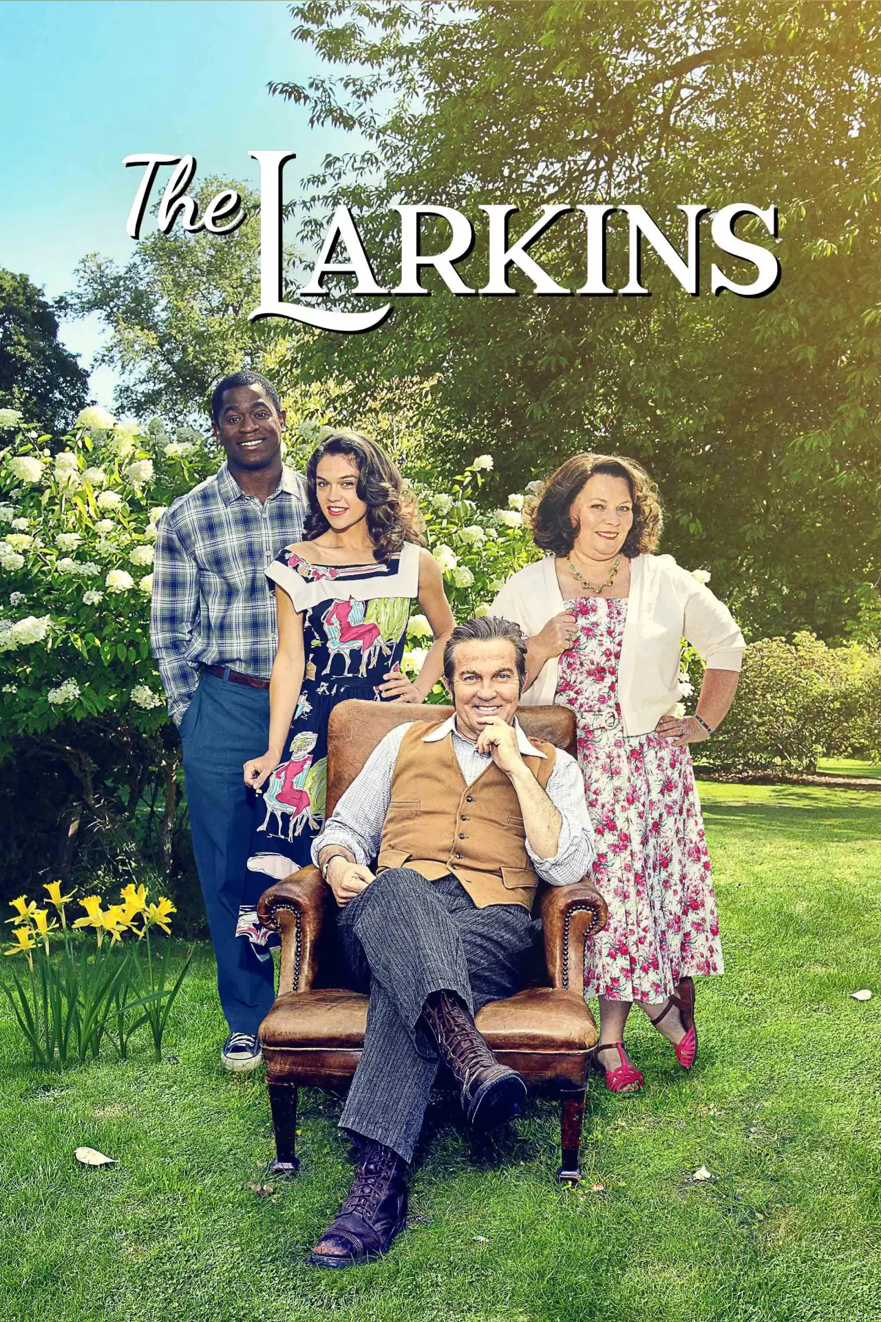 Plakat serialu "Rodzina Larkinsów"