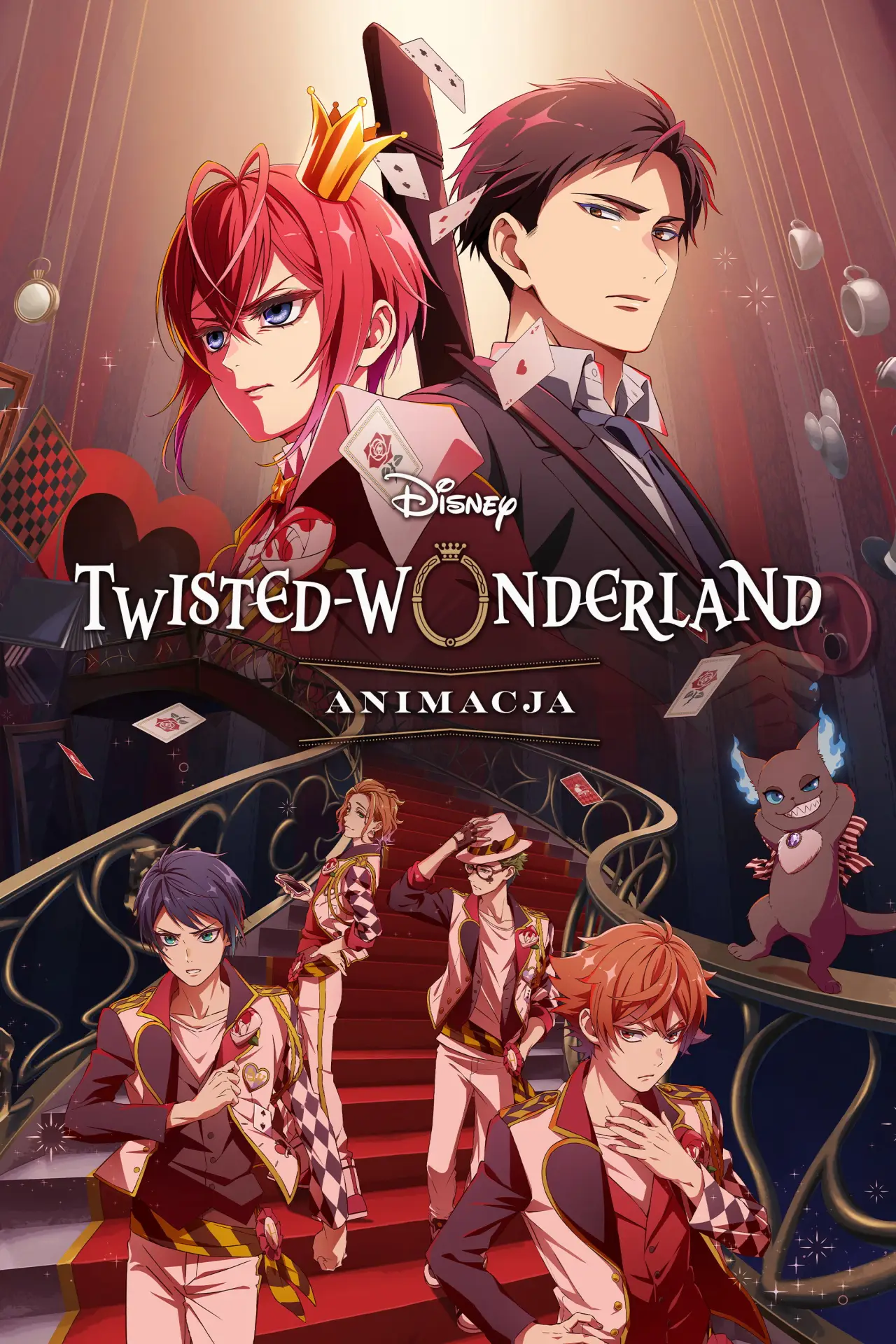 Постер к сериалу "Disney Twisted-Wonderland: Animacja"