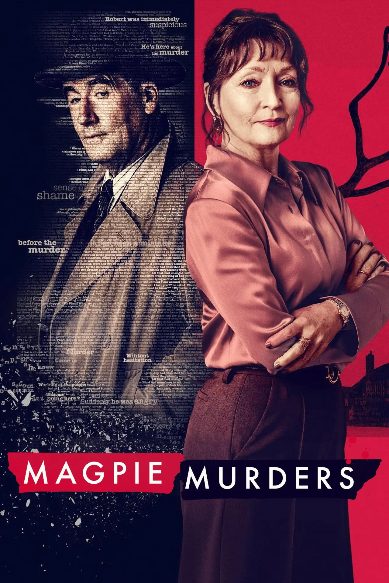 Plakat serialu "Magpie Murders"