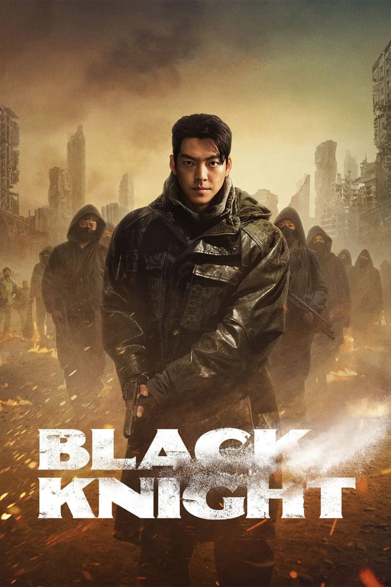 Plakat serialu "Black Knight"