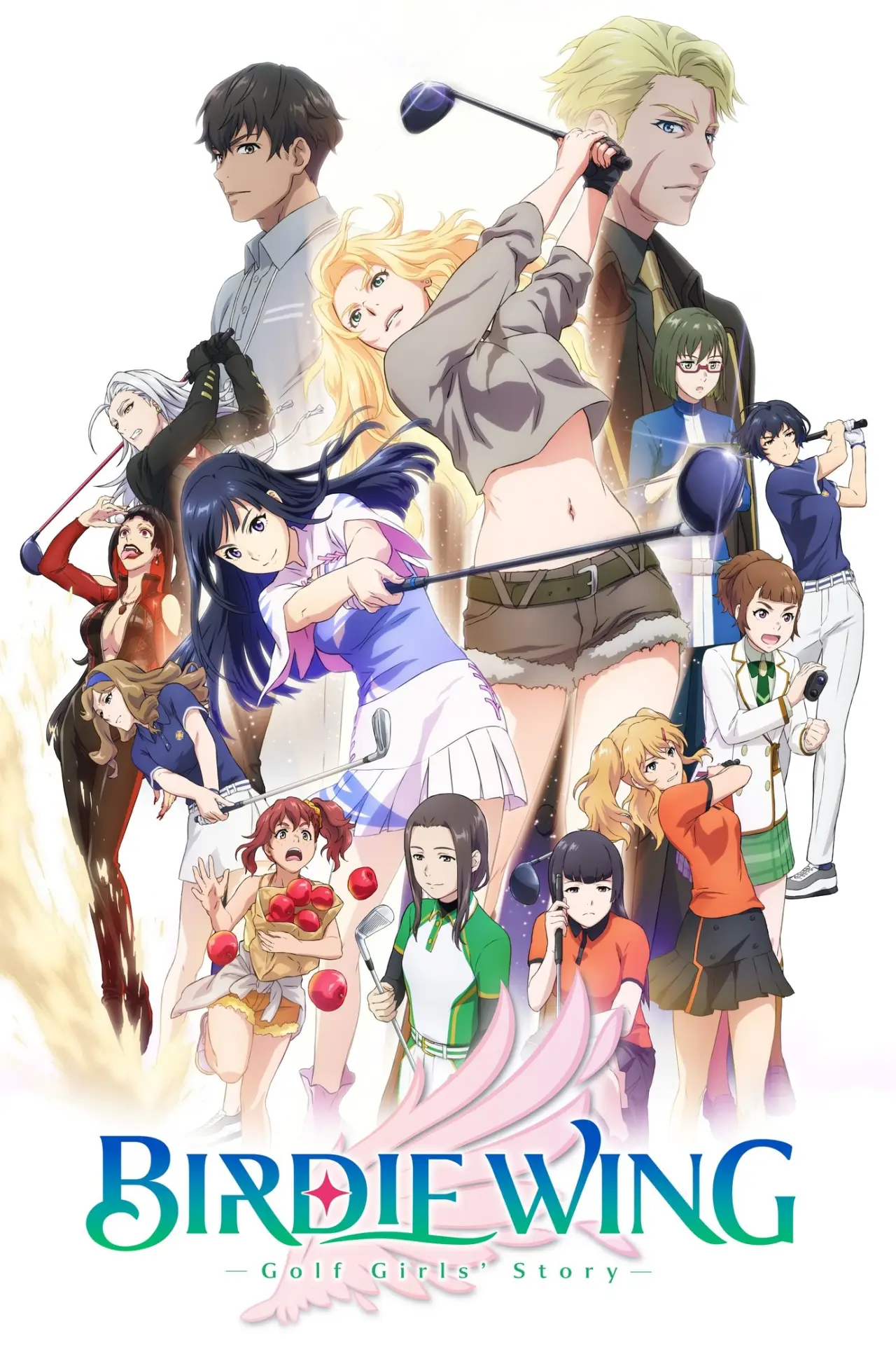 Plakat serialu "Birdie Wing: Golf Girls