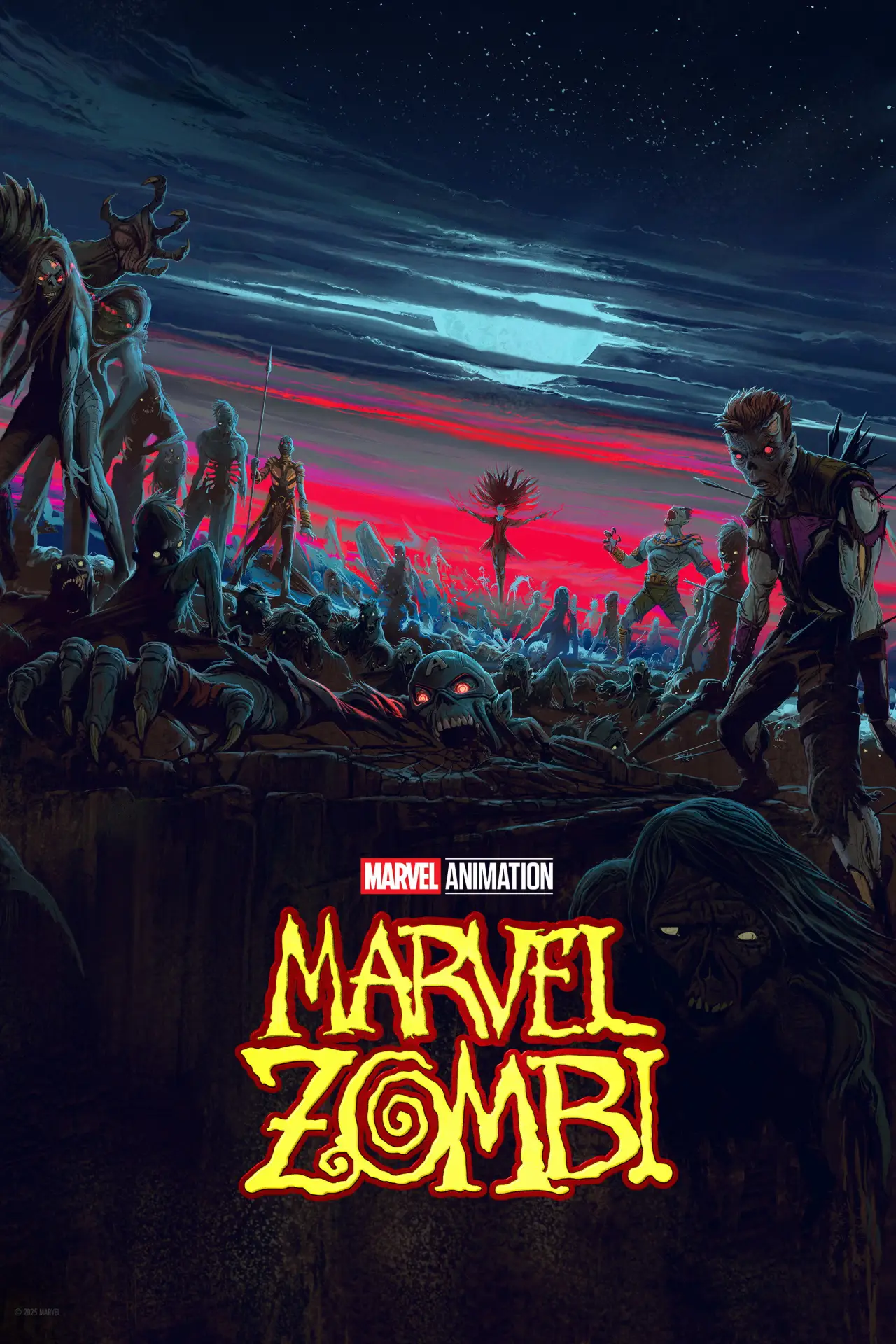 Plakat serialu "Marvel Zombi"