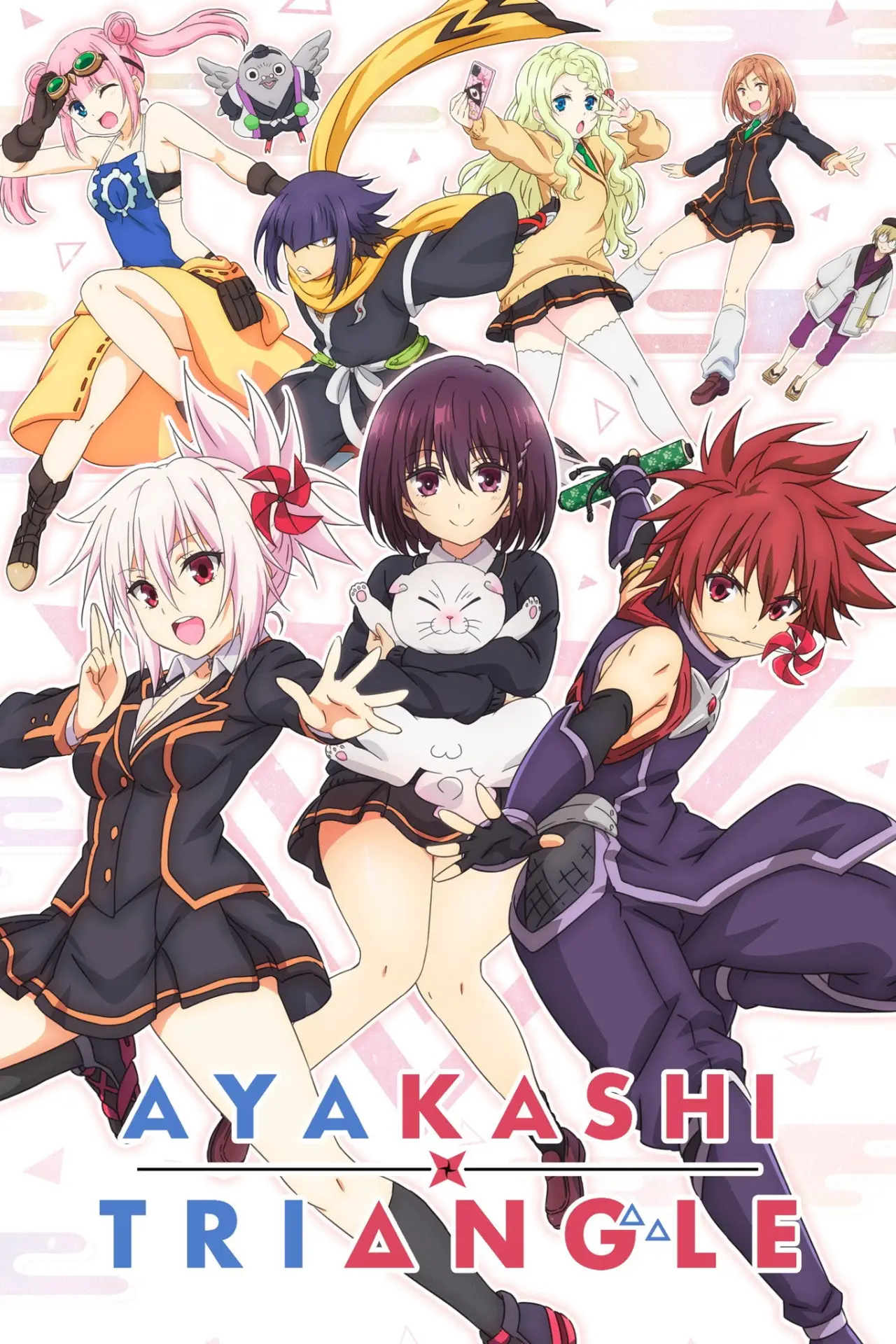 Plakat serialu "Ayakashi Triangle"