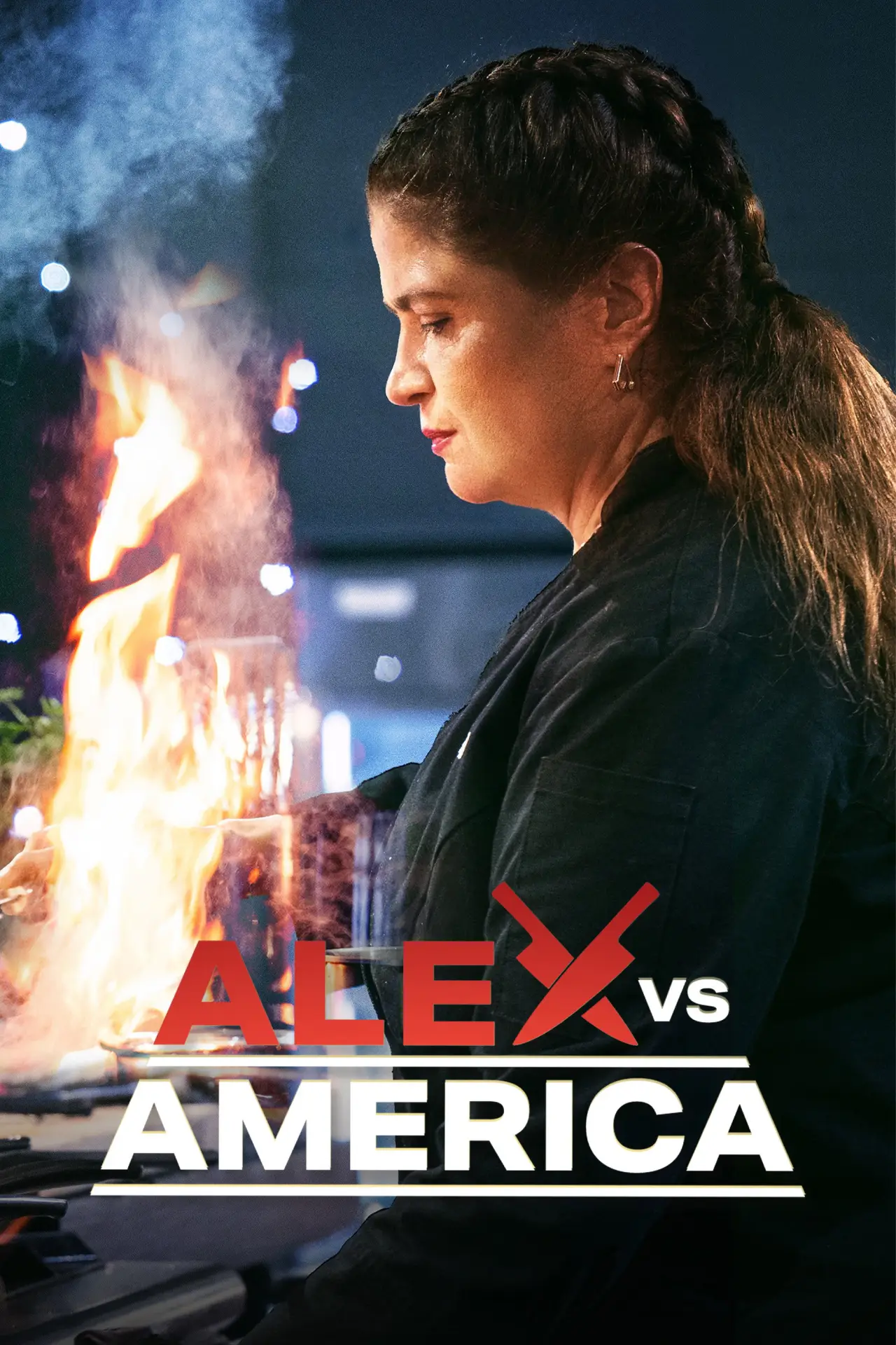 Plakat serialu "Alex kontra Ameryka"