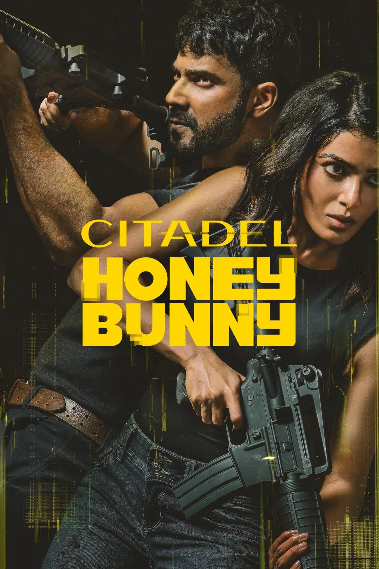 Plakat serialu "Citadel Honey Bunny"