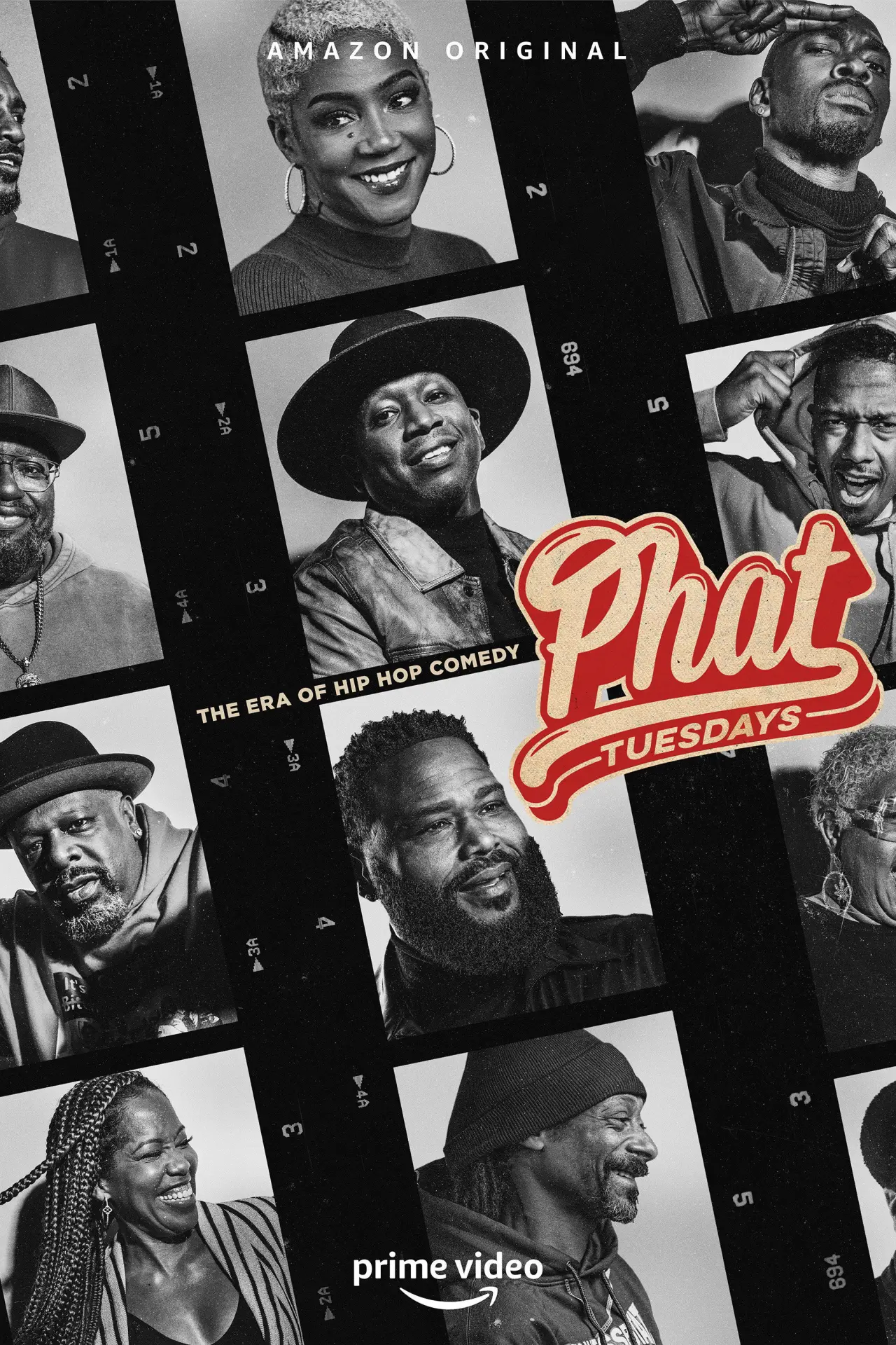 Plakat serialu "Phat Tuesdays: Era hip-hopowej komedii"