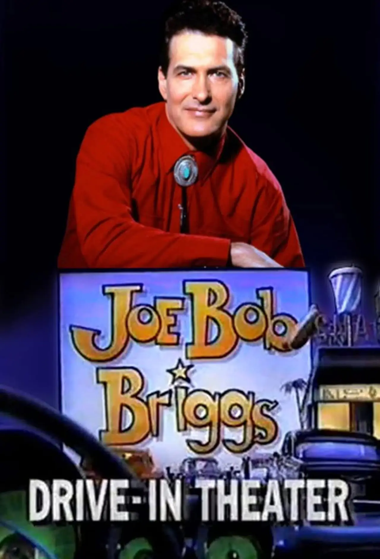 Plakat serialu "Kino samochodowe Joe Boba"