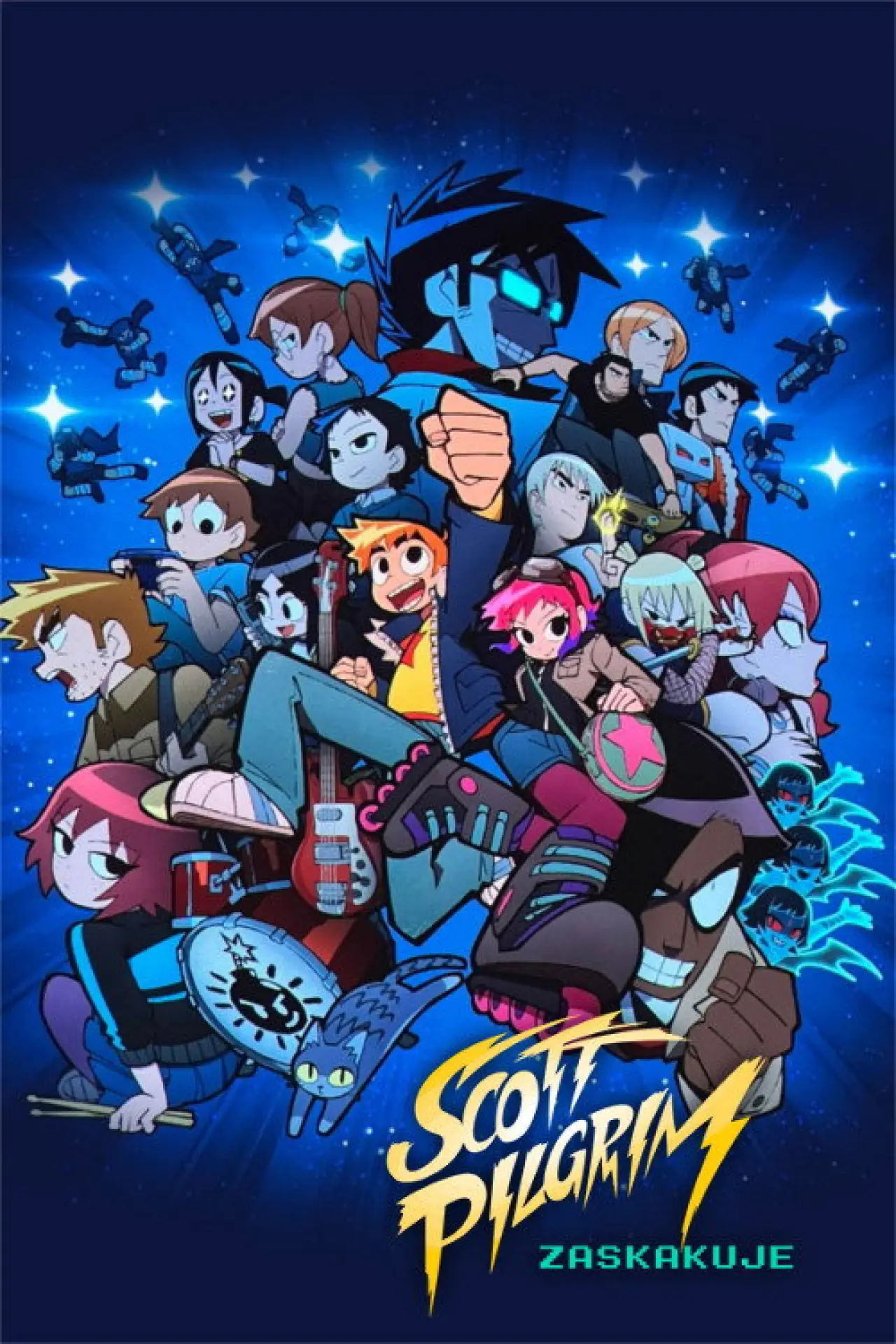 Постер к сериалу "Scott Pilgrim zaskakuje"