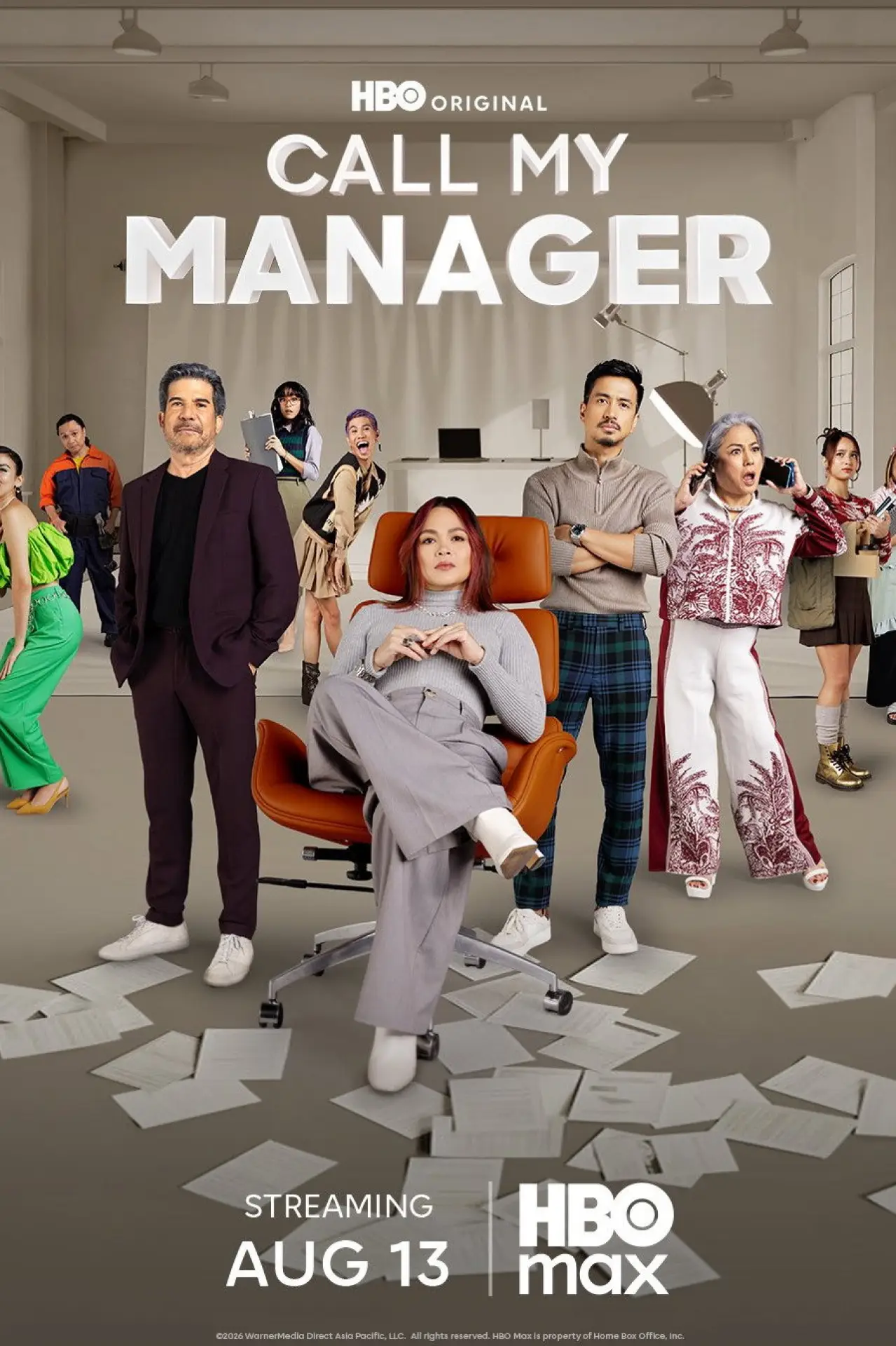 Plakat serialu "Call My Manager"