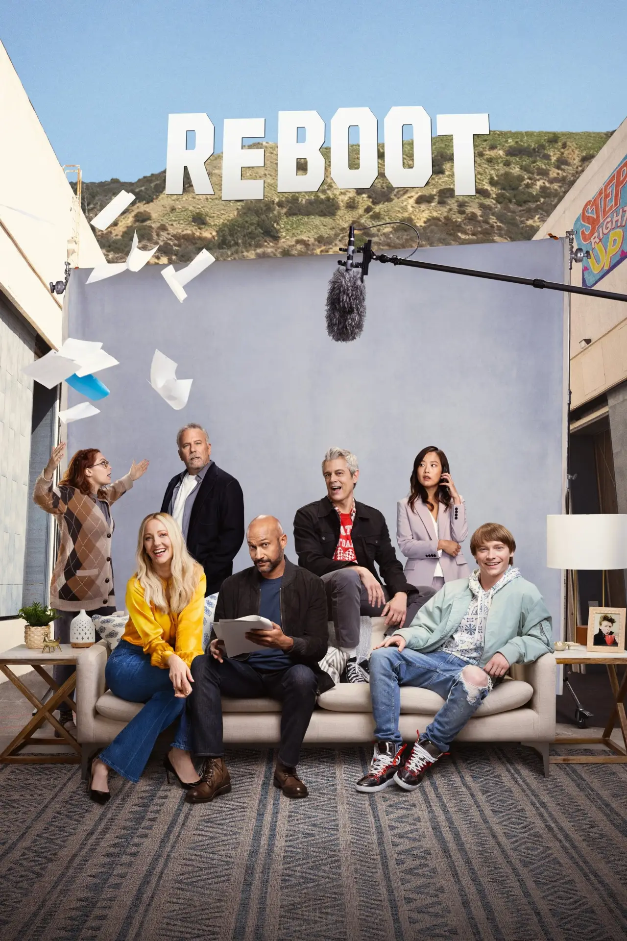 Plakat serialu "Reboot"