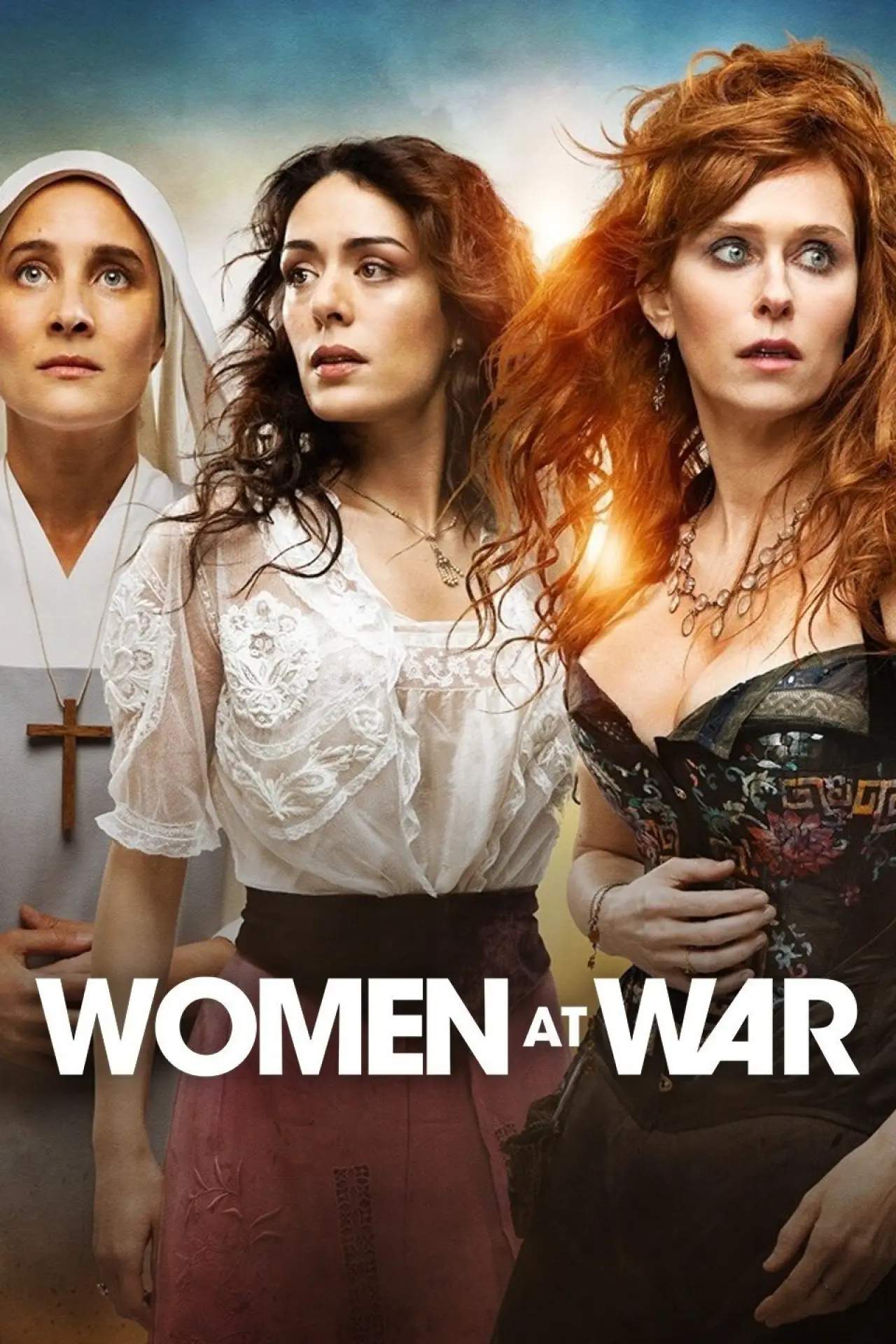 Plakat serialu "Kobiety na wojnie"