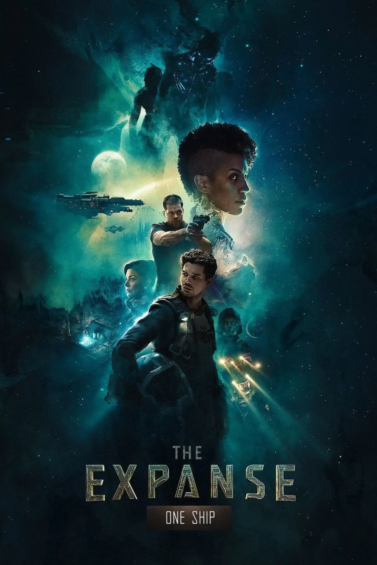Plakat serialu "The Expanse: One Ship"