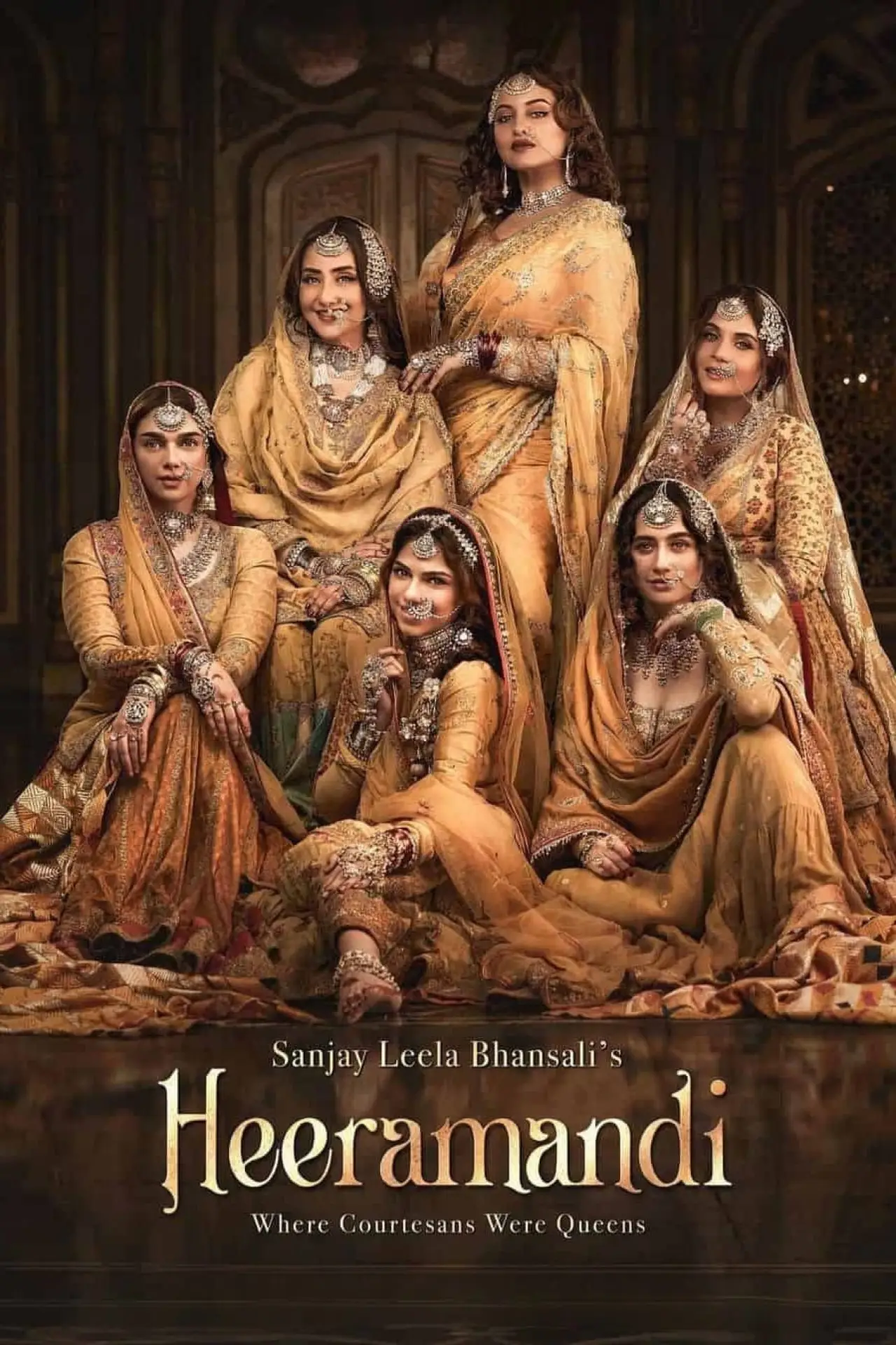 Постер к сериалу "Heeramandi: Bazar diamentów"