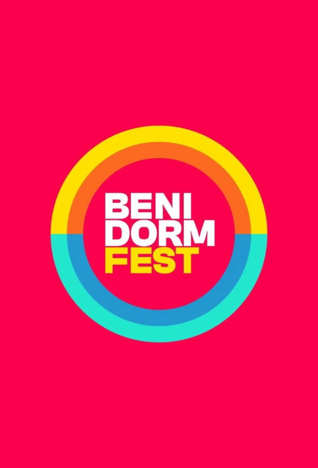 Plakat serialu "Benidorm Fest"