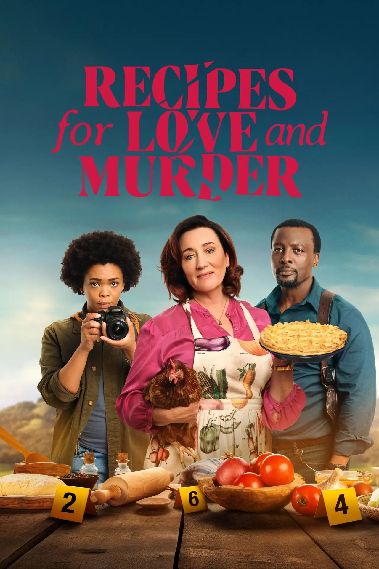 Plakat serialu "Recipes for Love and Murder"