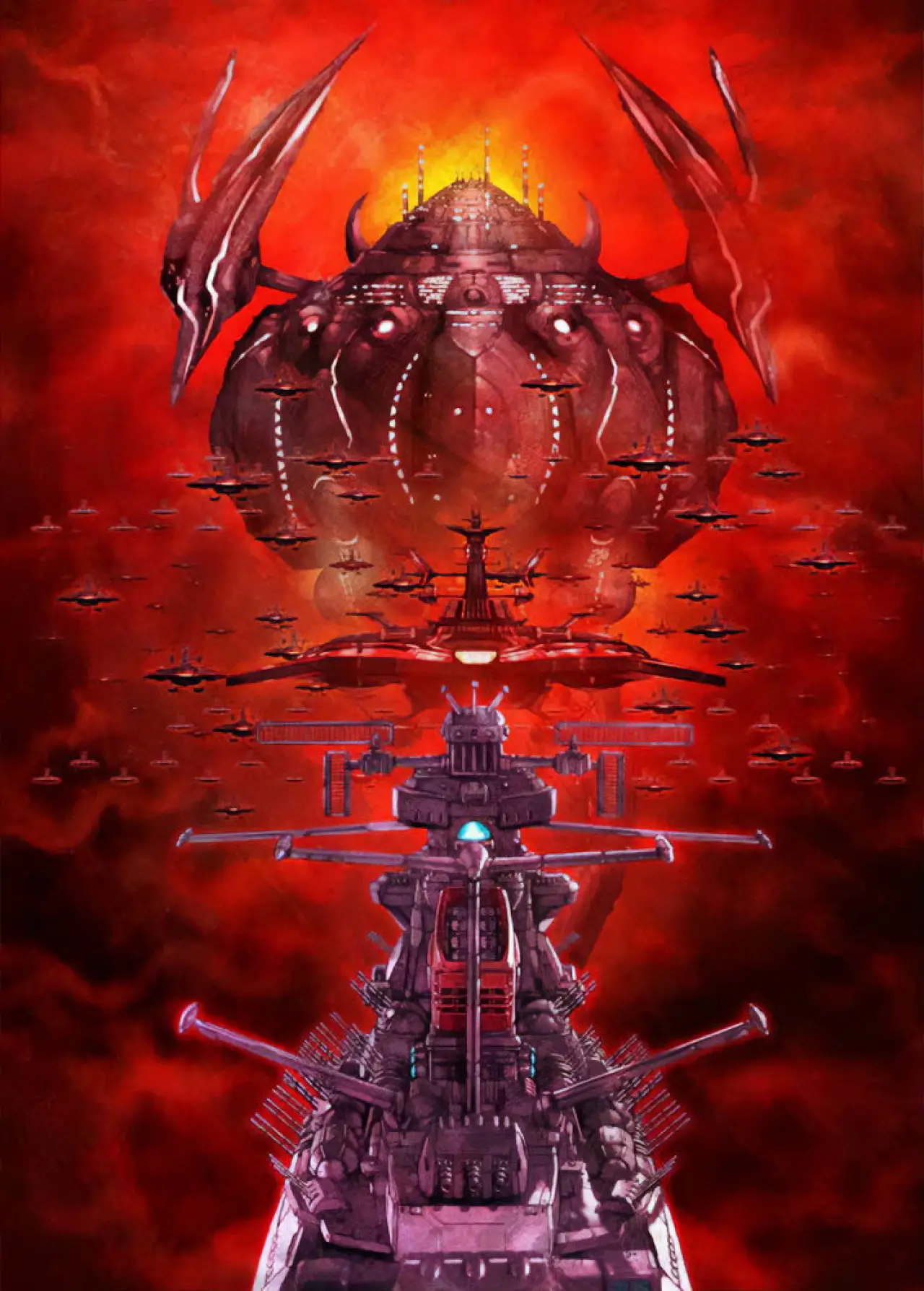 Plakat serialu "Star Blazers 2205: Nowa podróż"