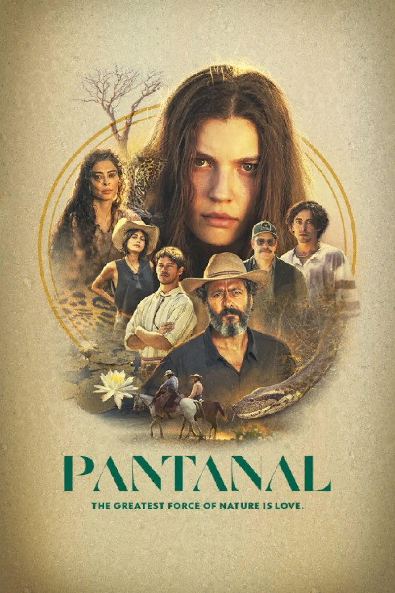 Plakat serialu "Pantanal"