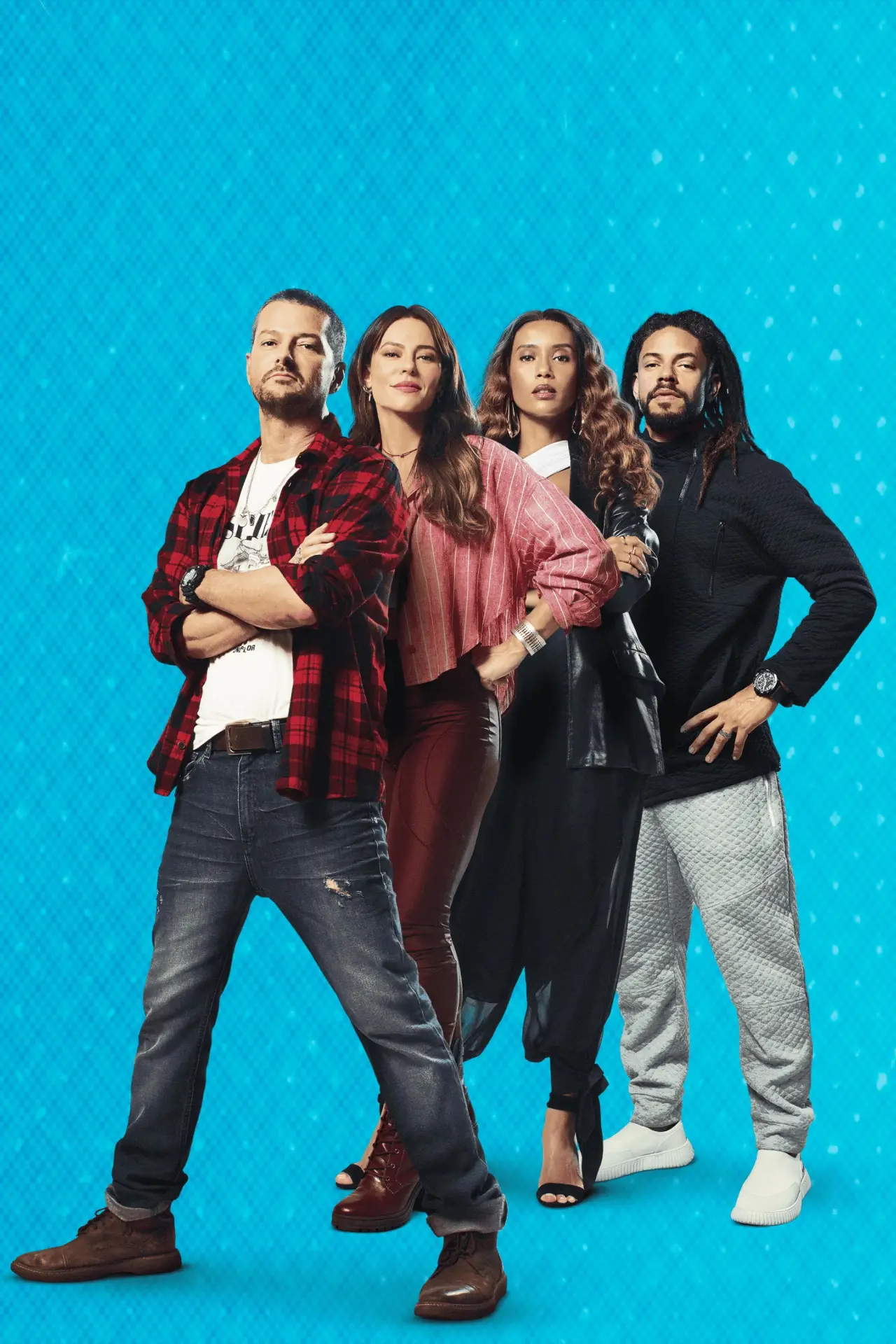 Plakat serialu "Cara e Coragem"