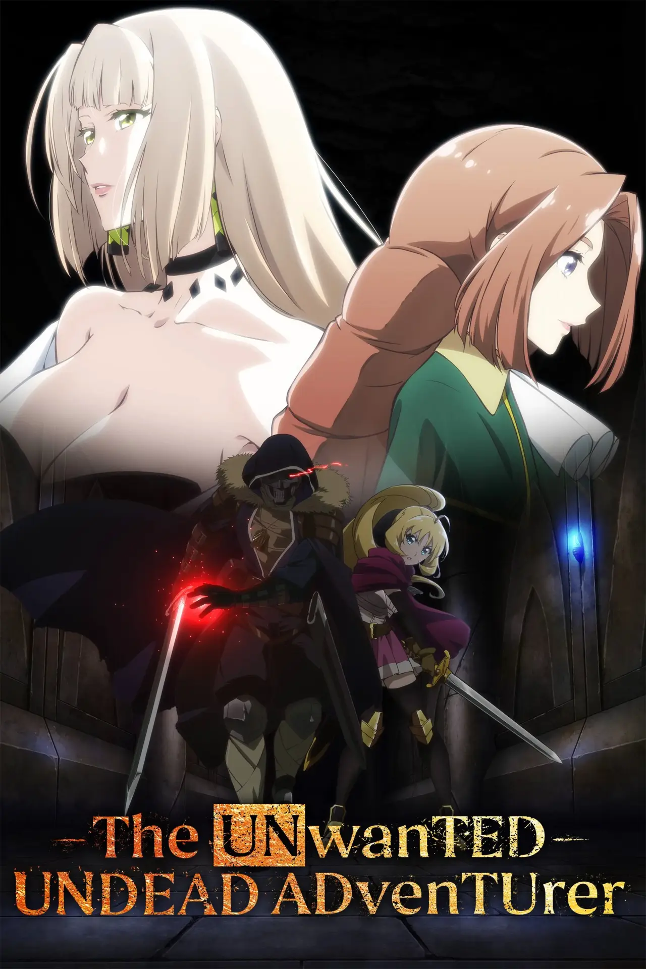 Plakat serialu "The Unwanted Undead Adventurer"