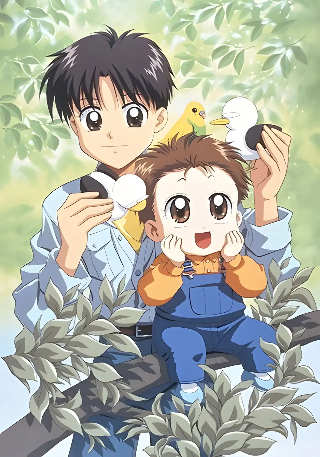 Постер к сериалу "赤ちゃんと僕"
