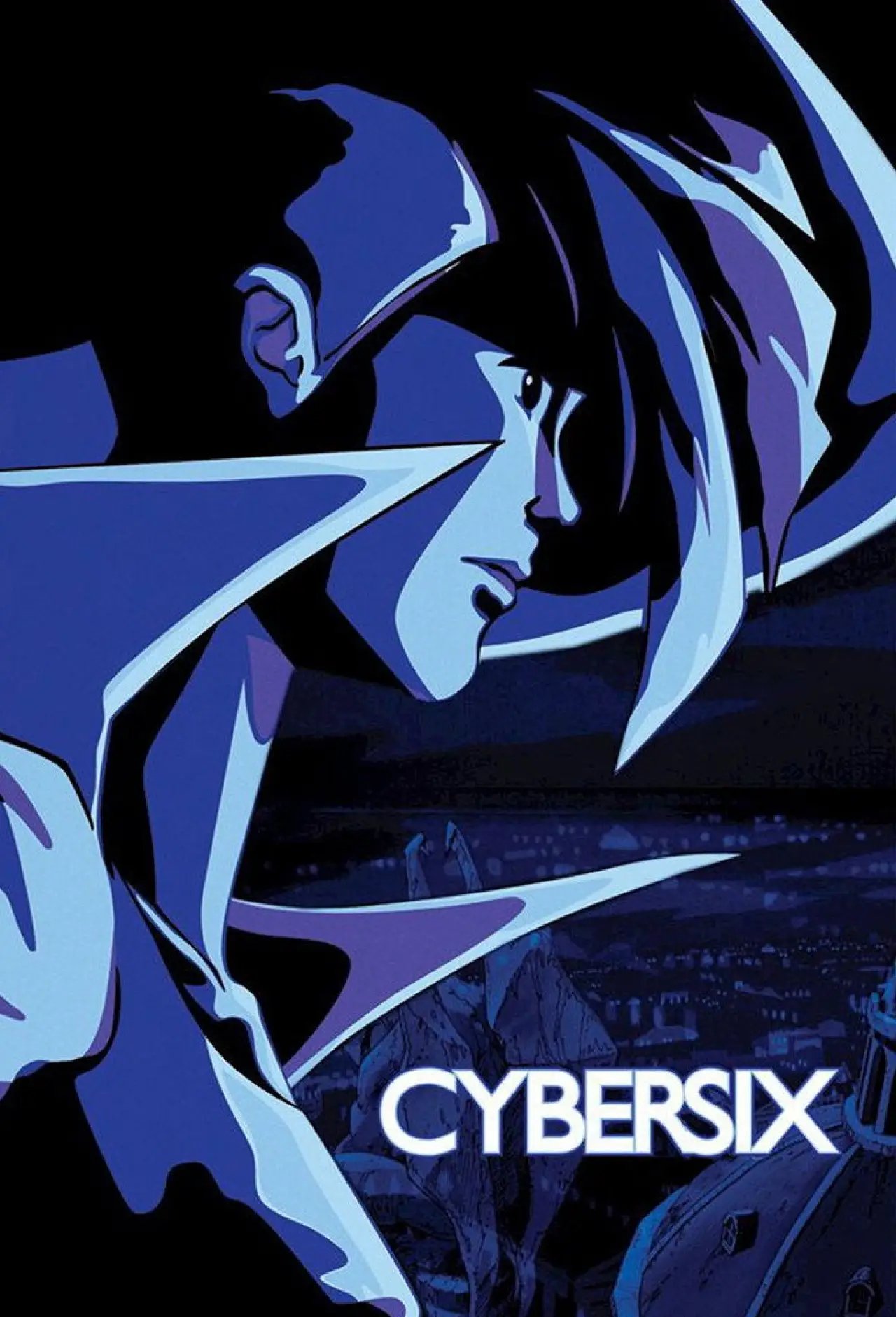 Plakat serialu "Cybersix"