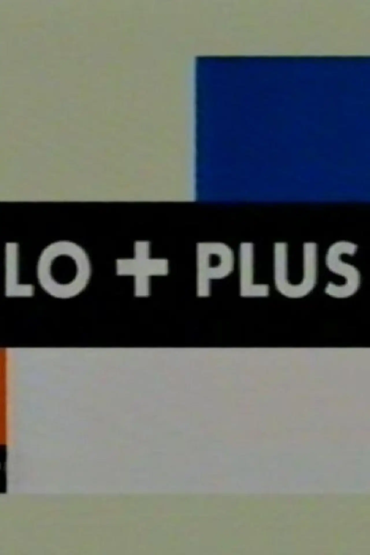 Plakat serialu "Lo + plus"